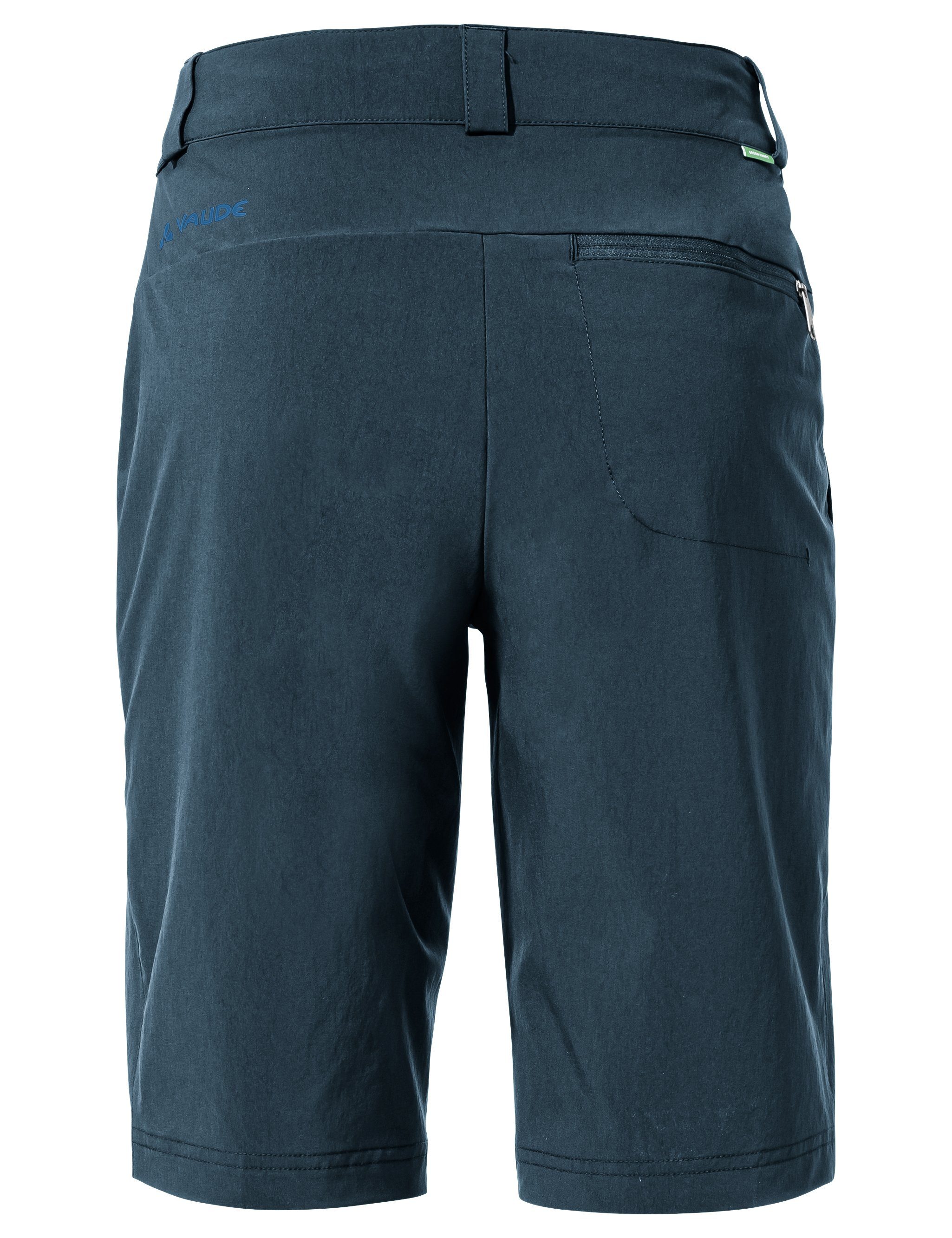 Grüner Stretch II dark VAUDE Farley Funktionshose Shorts (1-tlg) Knopf sea Women's