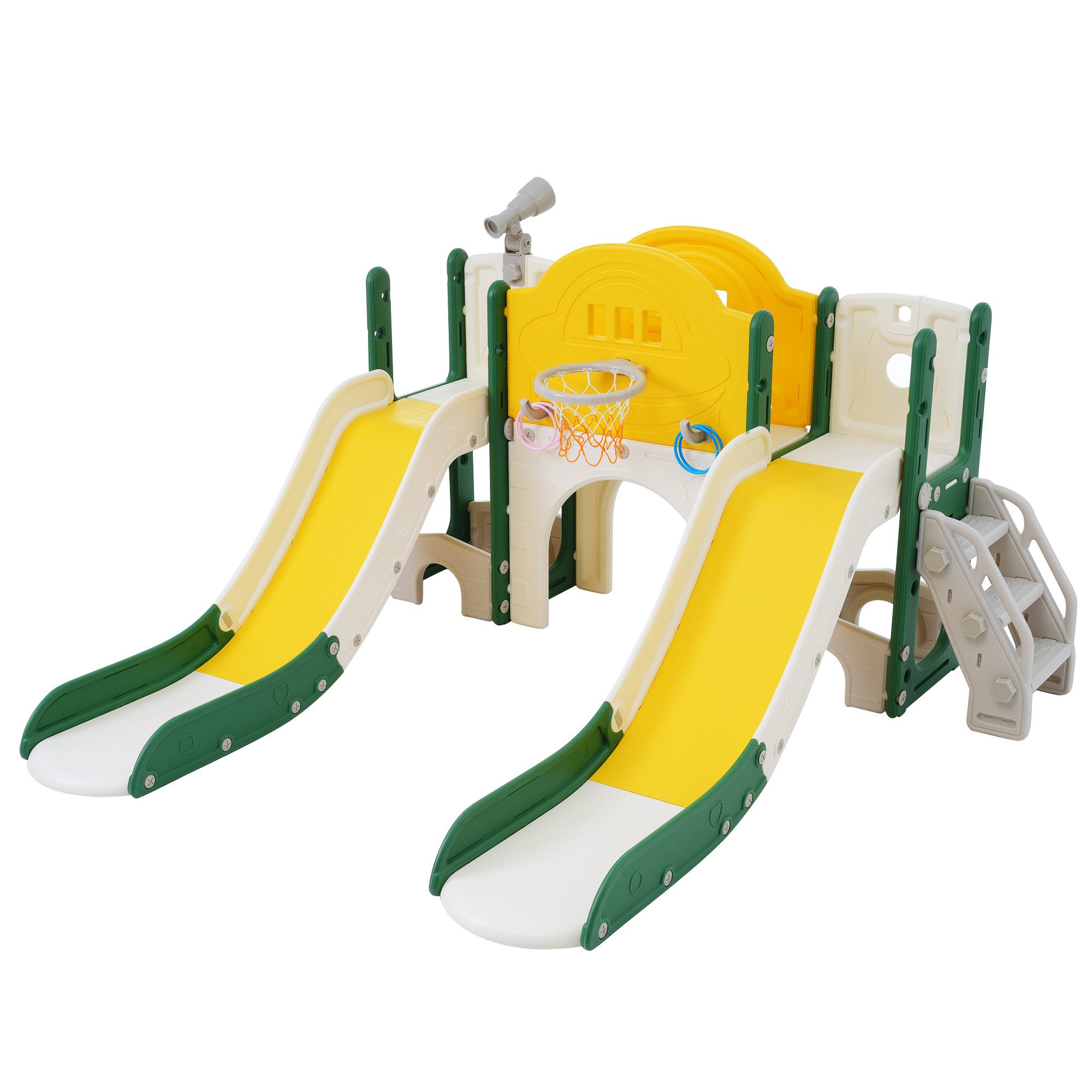 Merax Rutsche 8-in-1 Spielplatz für Kinder, günstig online kaufen