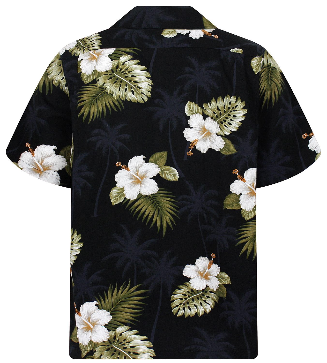 Pacific Legend Hawaiihemd Weißer Hibiscus Allover günstig online kaufen