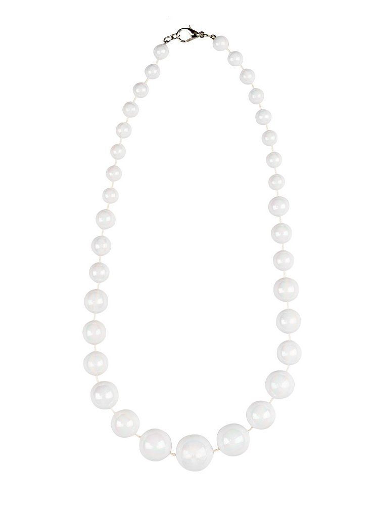 Boland Kostüm Perlen Halskette, 20er Jahre Perlenkette mit auffälligen Kuns günstig online kaufen