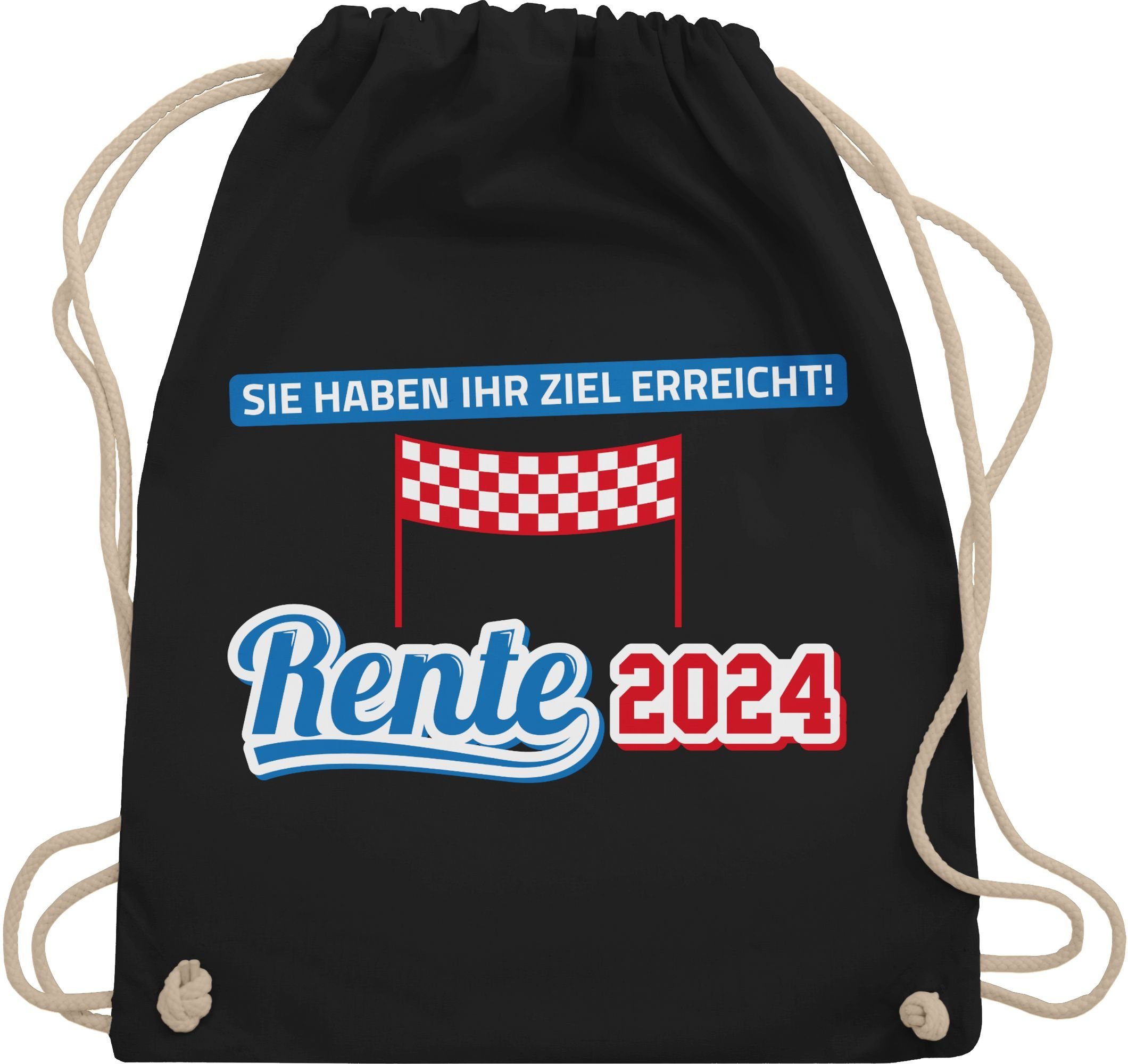 Shirtracer Turnbeutel Rente 2024, Rentner Geschenk