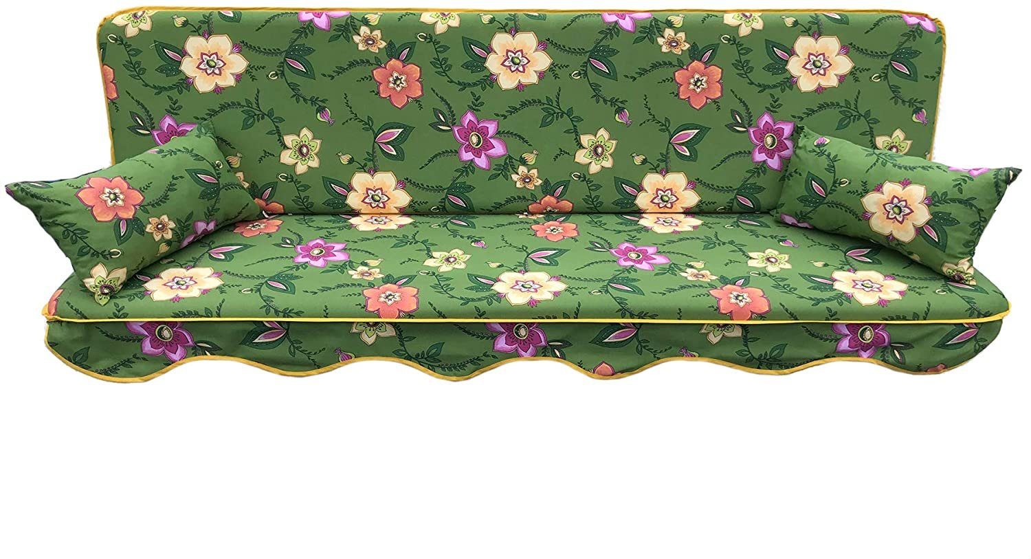 Kühnemuth Auflagekissen Auflagen Set für Hollywoodschaukeln Sitzkissen 180x günstig online kaufen