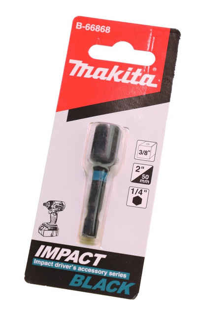 Makita Bohrer- und Bit-Set Makita B-66868 Adapter 1/4" 6KT auf 3/8" 4KT für Schlagschrauber