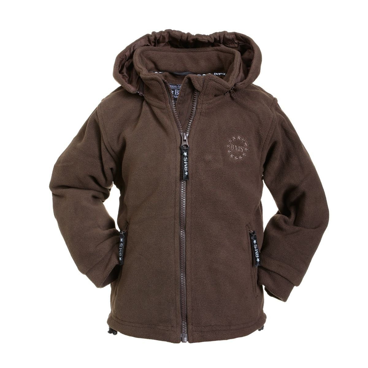 Kapuzenfleecejacke BMS Fleecejacke für Kinder