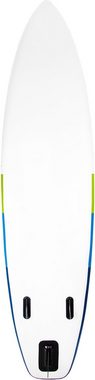 F2 Inflatable SUP-Board F2 Line Up SMO blue mit Alupaddel, (Set, 5 tlg), Stand Up Paddling