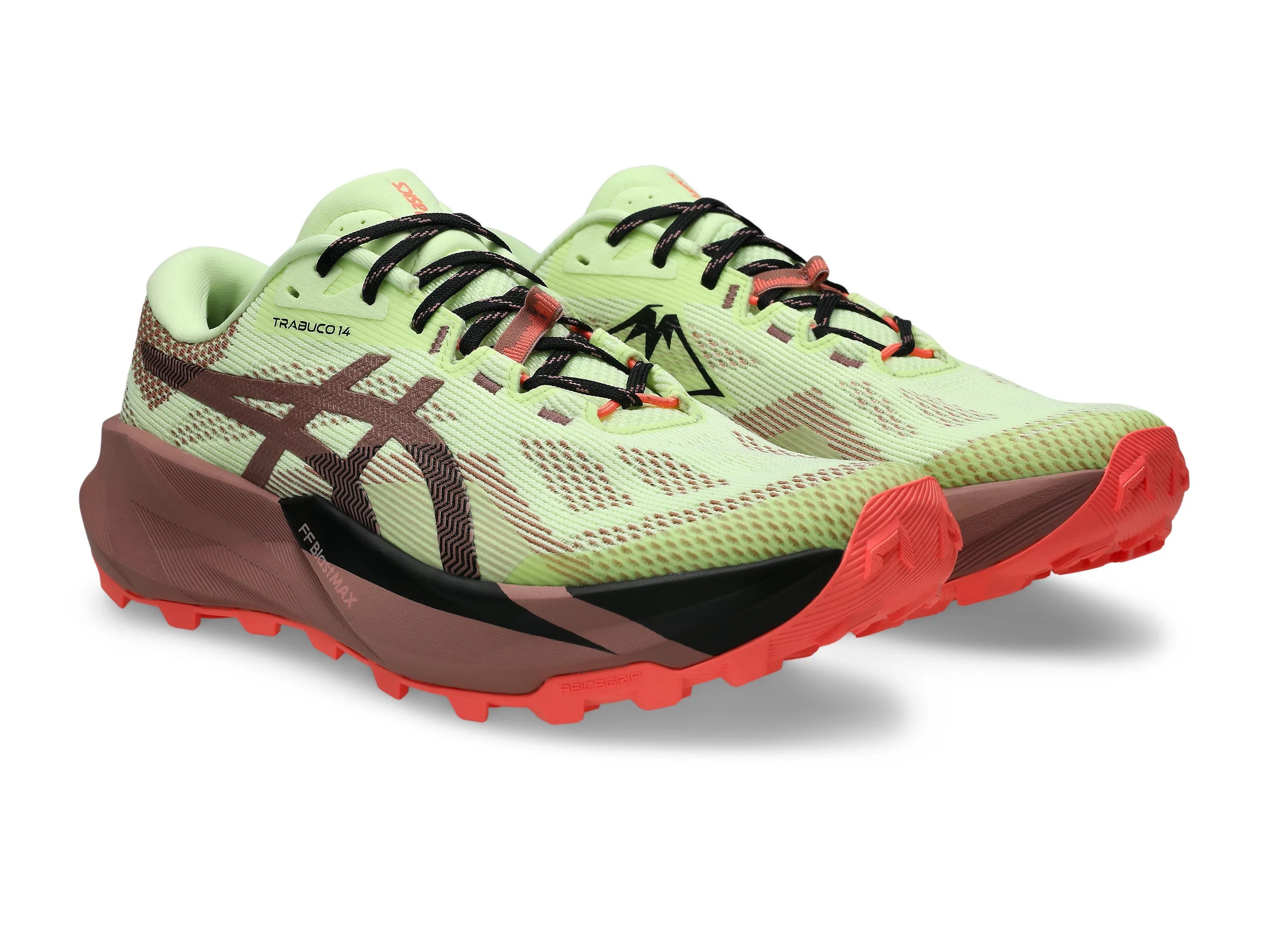Asics TRABUCO 14 Trailrunningschuh profiliertes Laufsohlenprofil, mit Gummilaufsohle, mit Schnürung