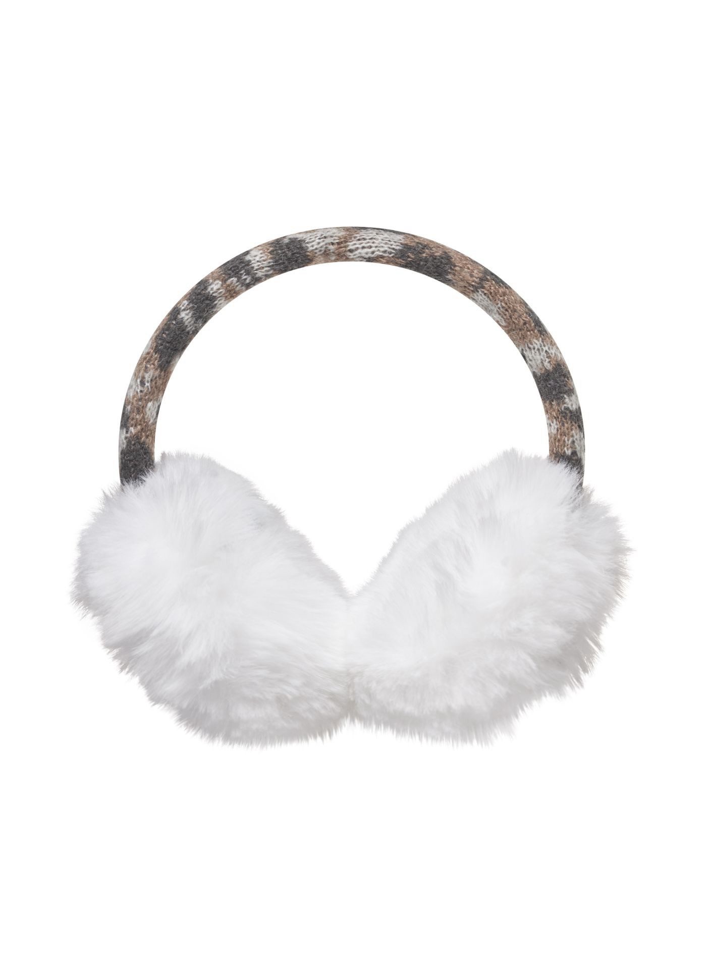 Codello Ohrenwärmer Codello Ohrenwärmer mit gestricktem Fellmuster Leomuste günstig online kaufen