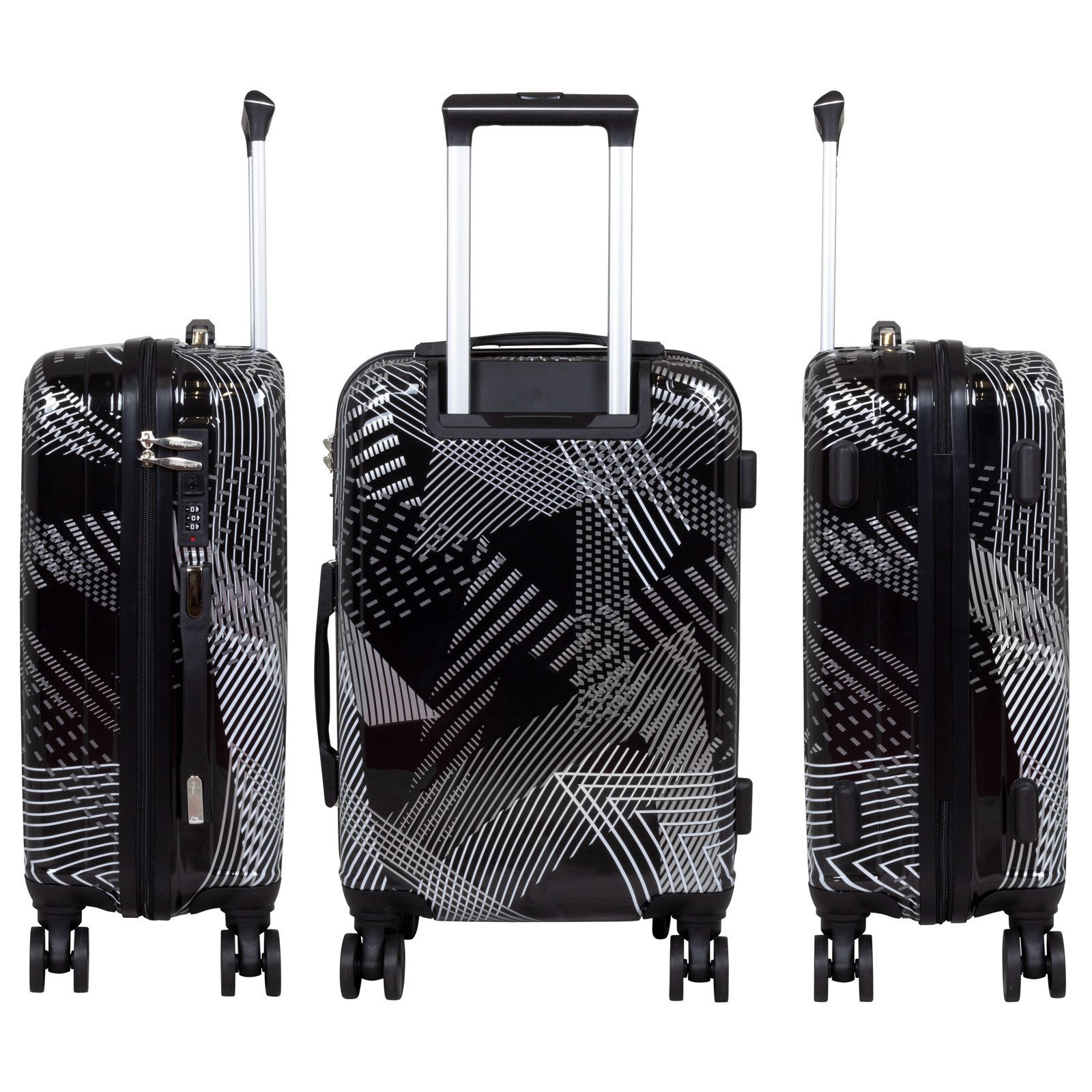 Trendyshop365 Trolley Koffer Ravenna, 4 Farben, günstig online kaufen