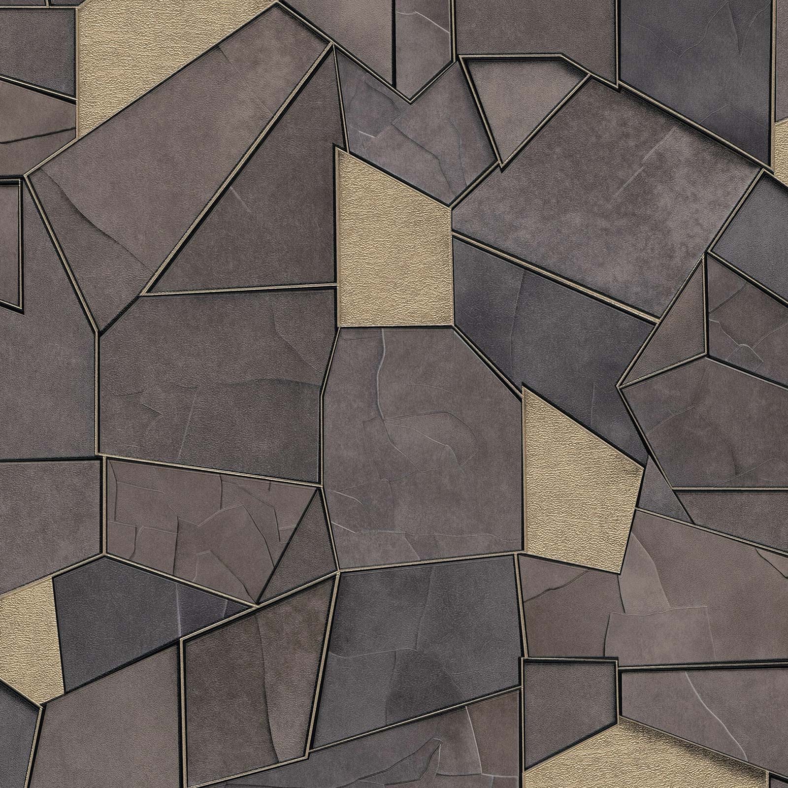 BRICOFLOR Vinyltapete, Holzstruktur, (0,53, 1 St), Wallpaper