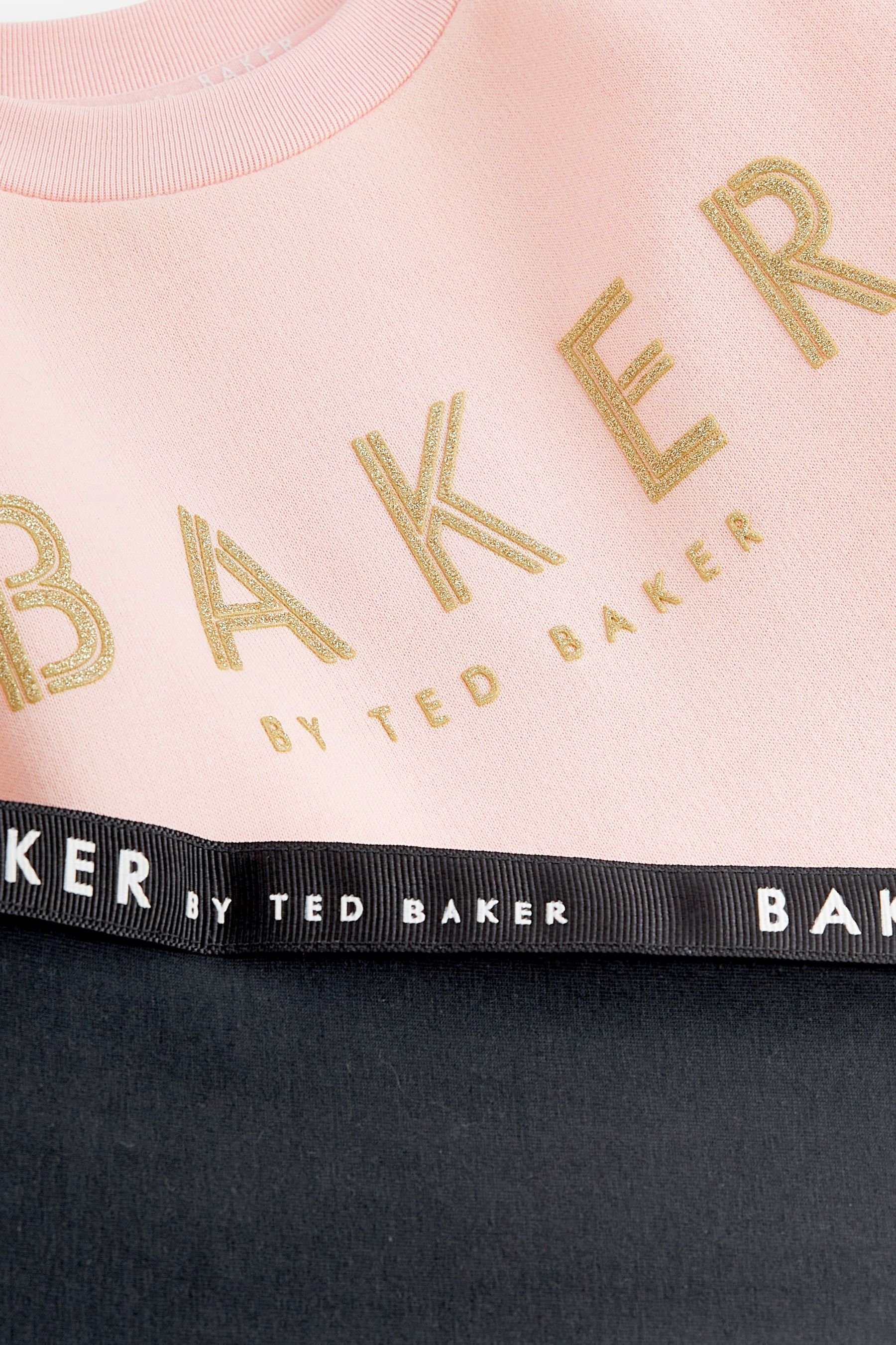 Baker by Ted Baker Shirt & Leggings Baker by Ted Baker Schößchen-Pullover + Leggings (2-tlg)