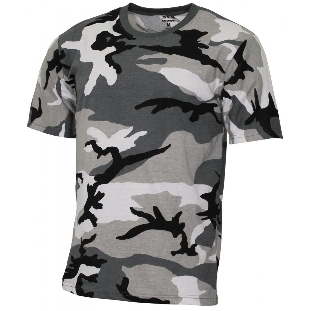 MFH T-Shirt Kinder T-Shirt, Basic, urban, - 122/128 (1-tlg) Reaktivdruck