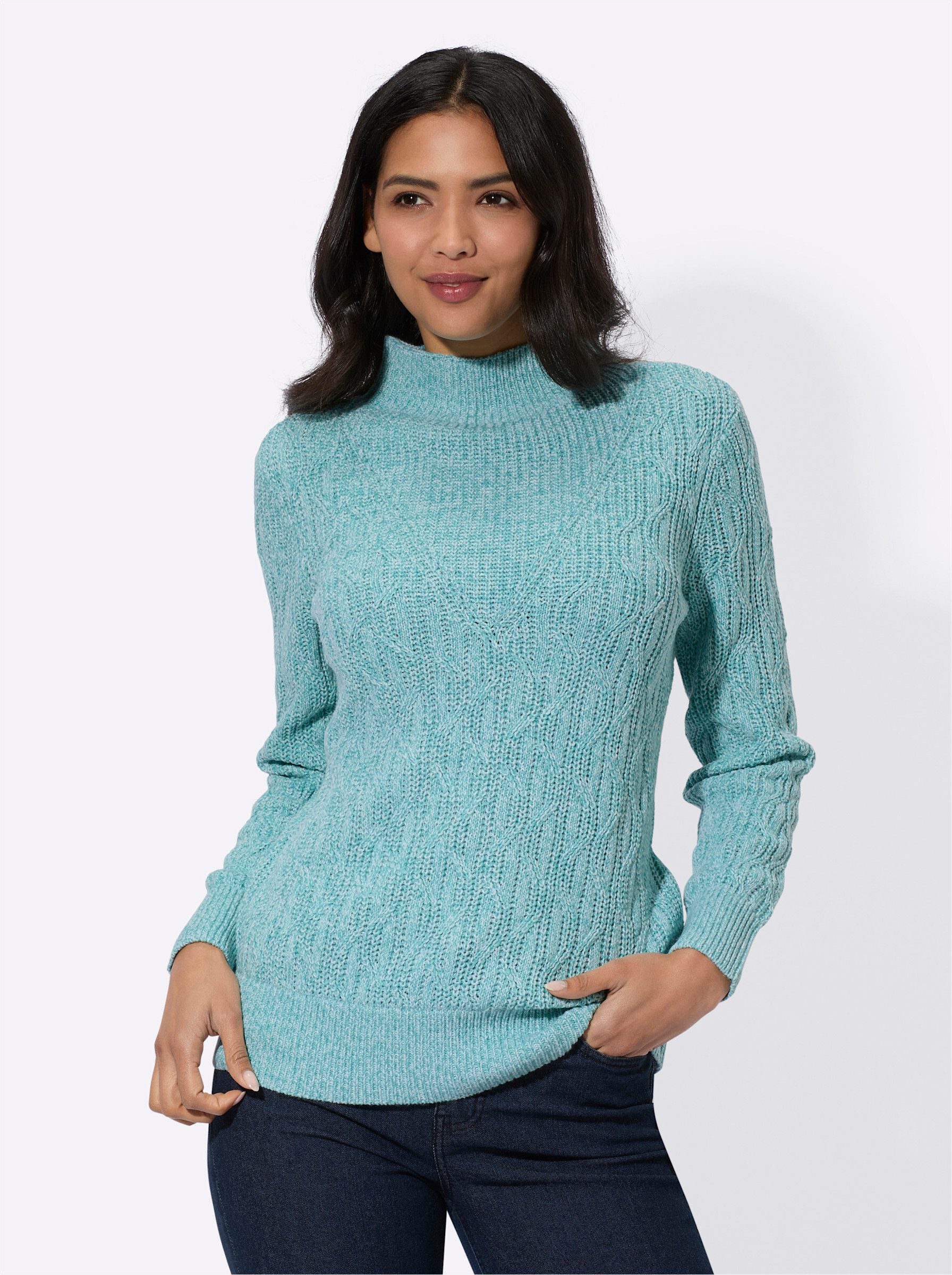 Strickpullover Langarm-Pullover
