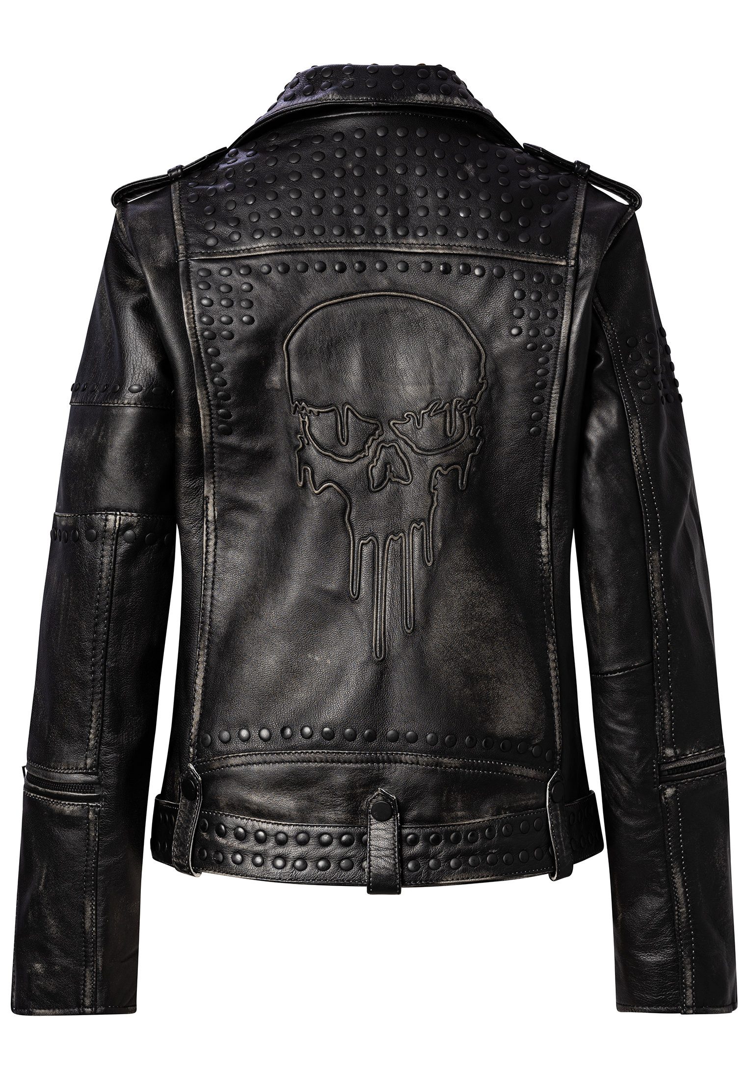 CBL Lederjacke MQ-45107 mit reißverschlusstaschen günstig online kaufen