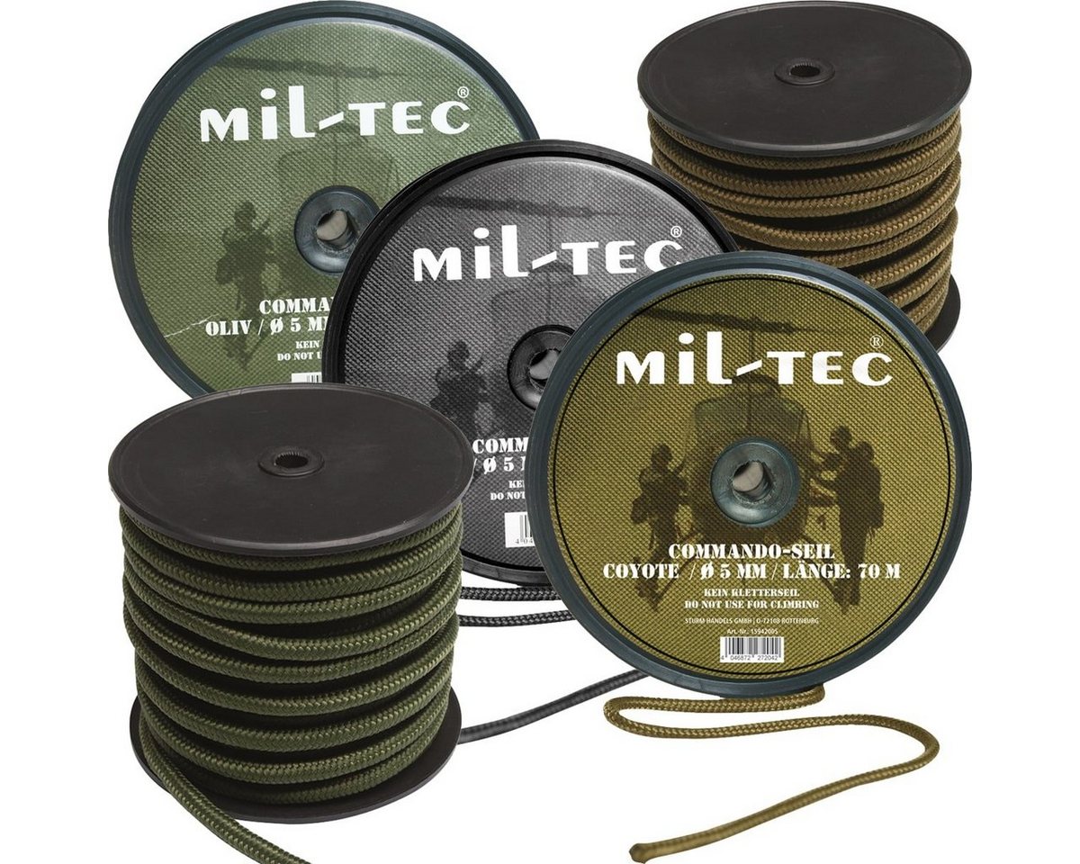 Thumbnail - Mil-Tec Militär Commando-Seil auf Rolle Seil