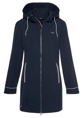 H.I.S Softshellparka aus recyceltem Polyester in großen Größen