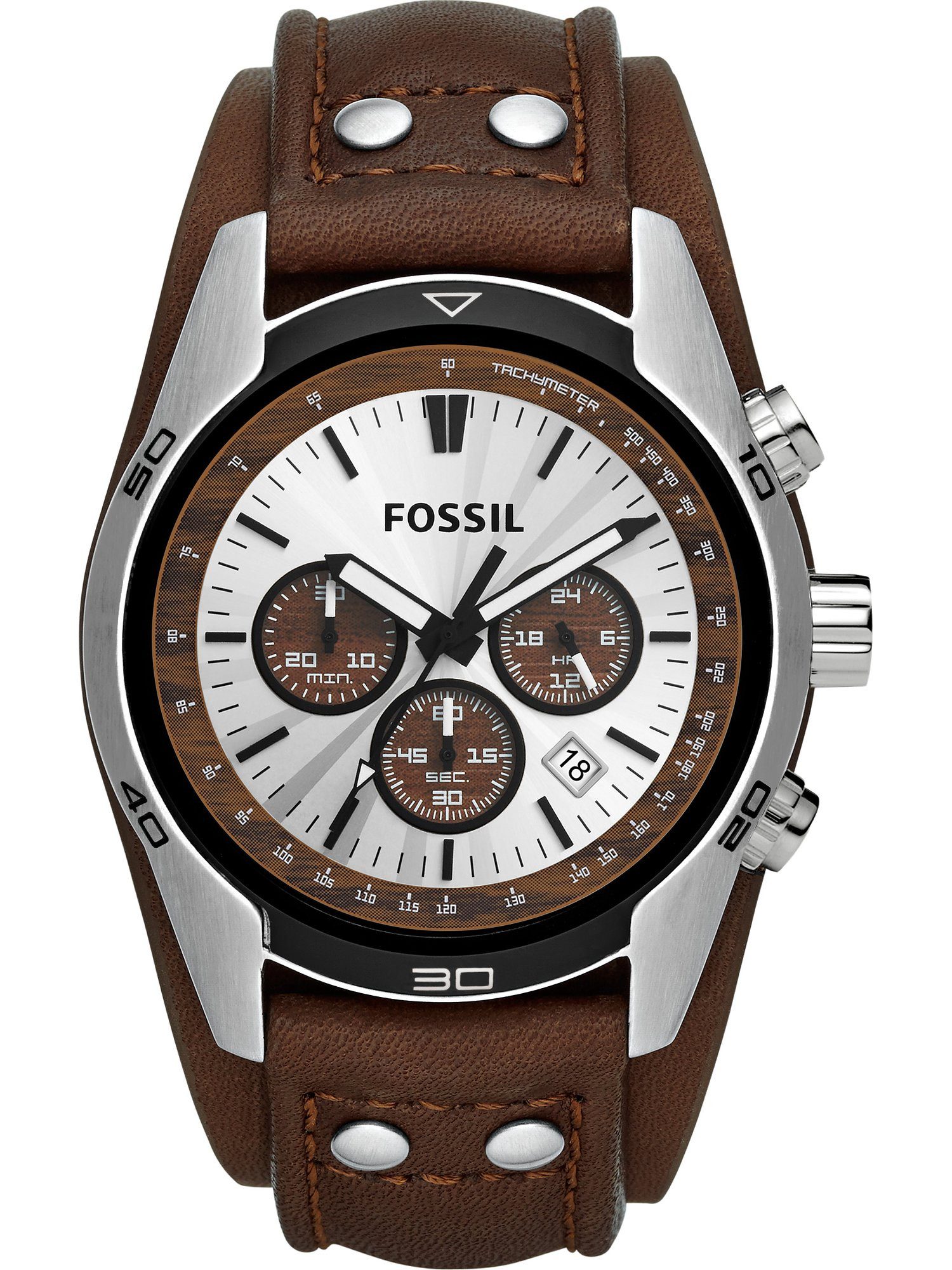 Fossil Chronograph Fossil Herren-Uhren Analog Quarz. Reduzierter Preis € 131,34. Unverbindliche Preisempfehlung € 169,00