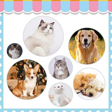 Lubgitsr Fellbürste Hundebürste und Katzenbürste für Katzen und Hunden mit Kurzhaar- Gelb, (1-tlg)