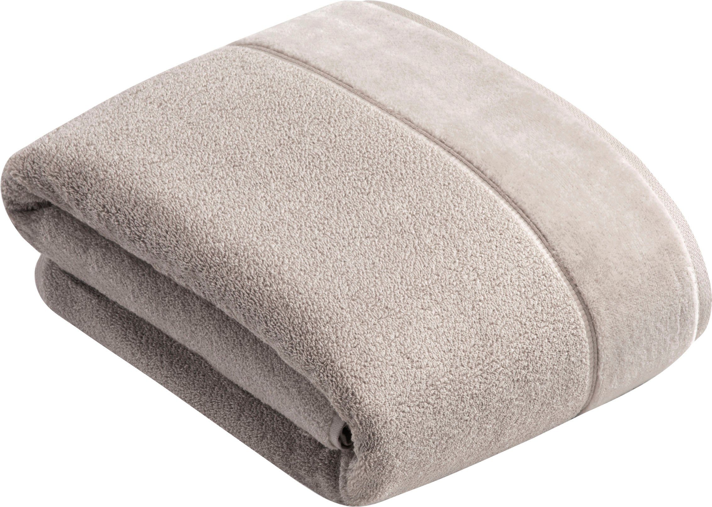 Vossen Badetuch Pure, Frottier (1-St), Baumwolle günstig online kaufen