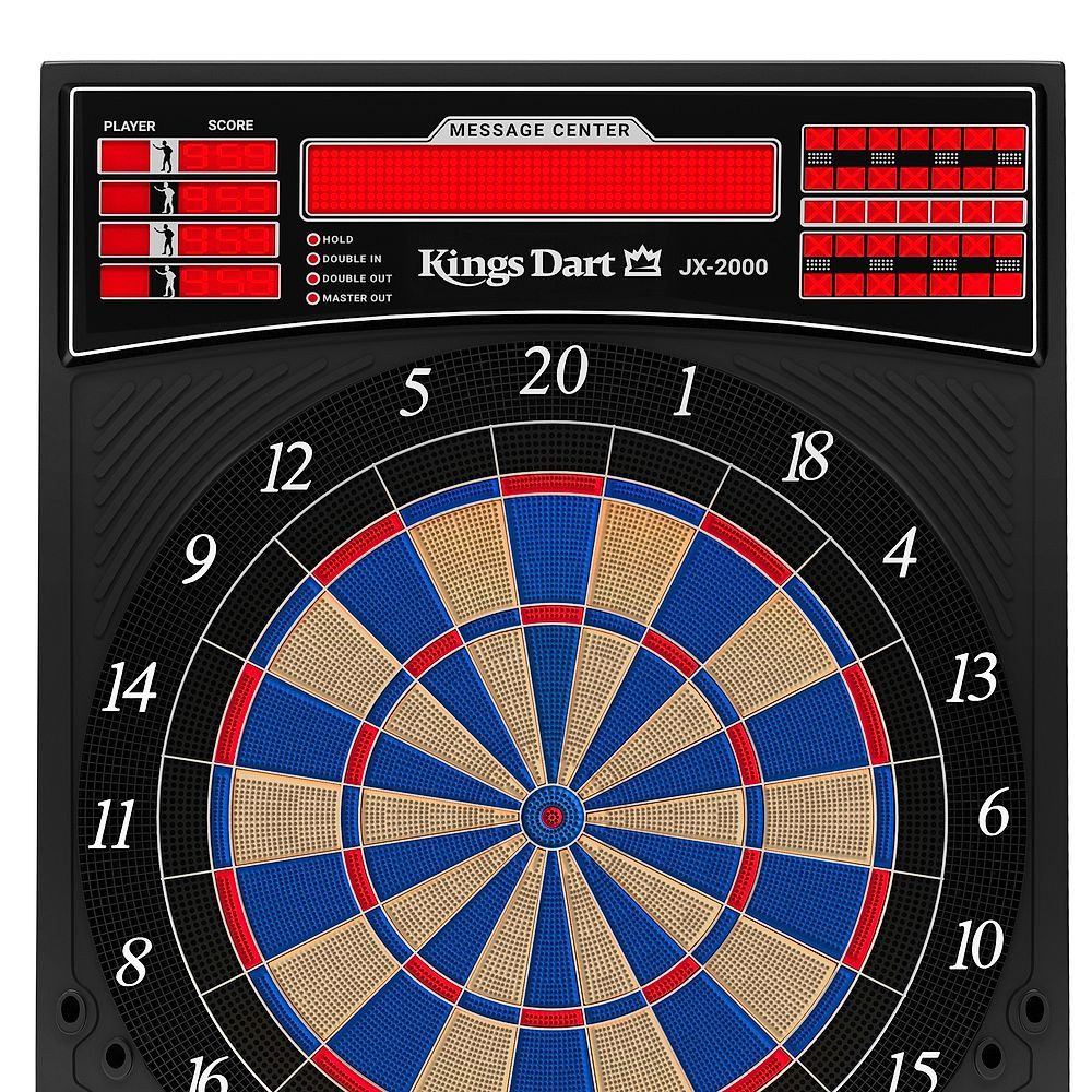 Kings Dart Dartscheibe Elektronische Dartscheibe Profi Turnier 2.0, Professionelle Turnier-Dartscheibe mit Top-Ausstattung – Bild 4 von 5