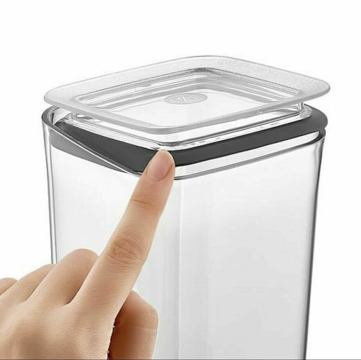 Vip Ahmet Vorratsdose 30-Teilig Vorratsdosen-Set Aufbewahrung Eckig Set transparent