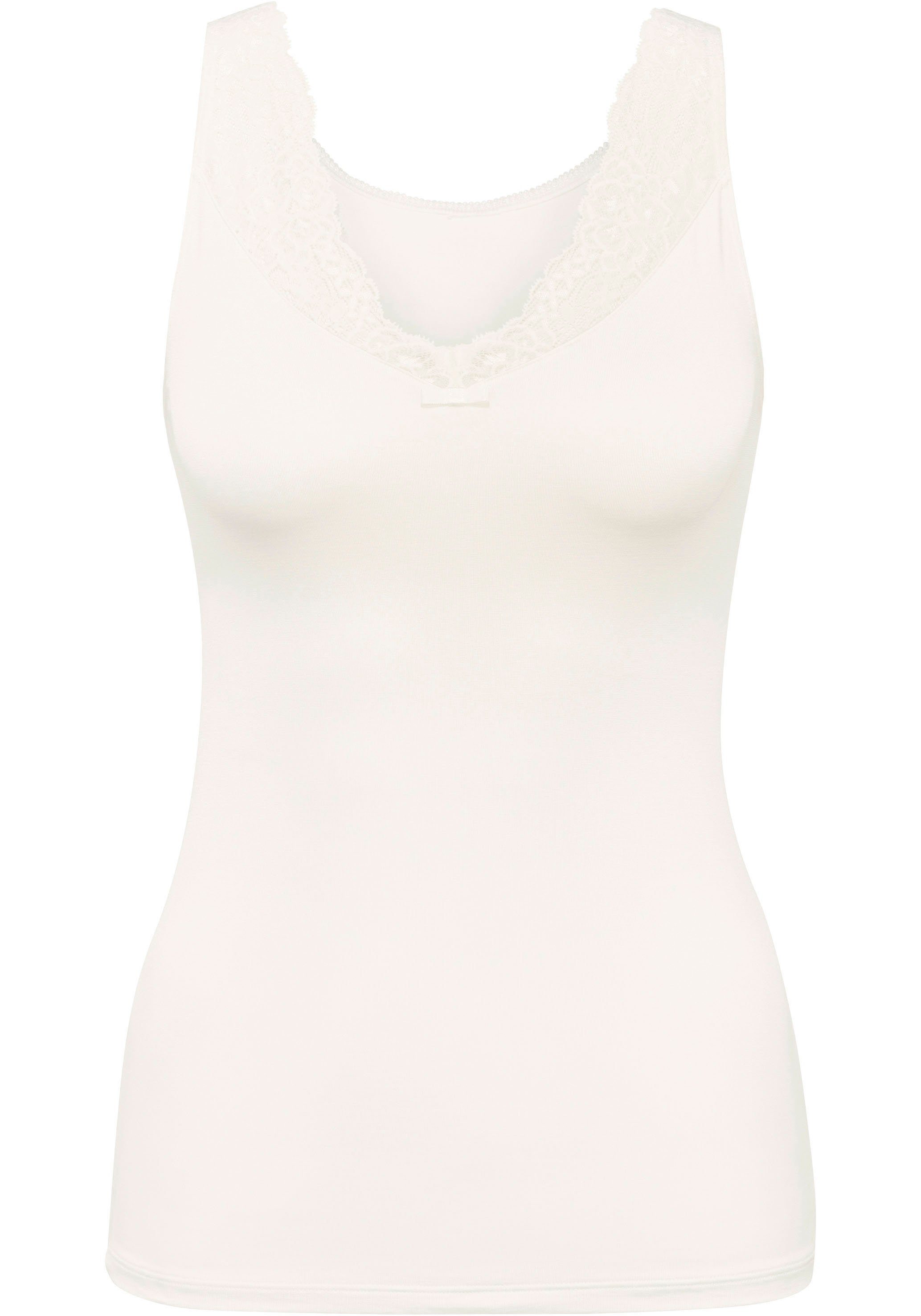 CALIDA Tanktop Sensual Secrets V-Ausschnitt, weiche Single-Jersey Qualität, günstig online kaufen