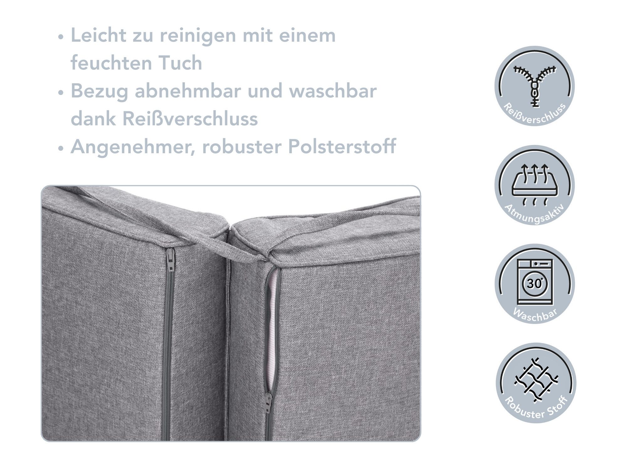XDREAM Liegenauflage XXL, extra dicke Auflage für Gartenliege und Sonnenliege, (1 St), indoor & outdoor, waschbar, ca. 200 x 60 x 10 cm