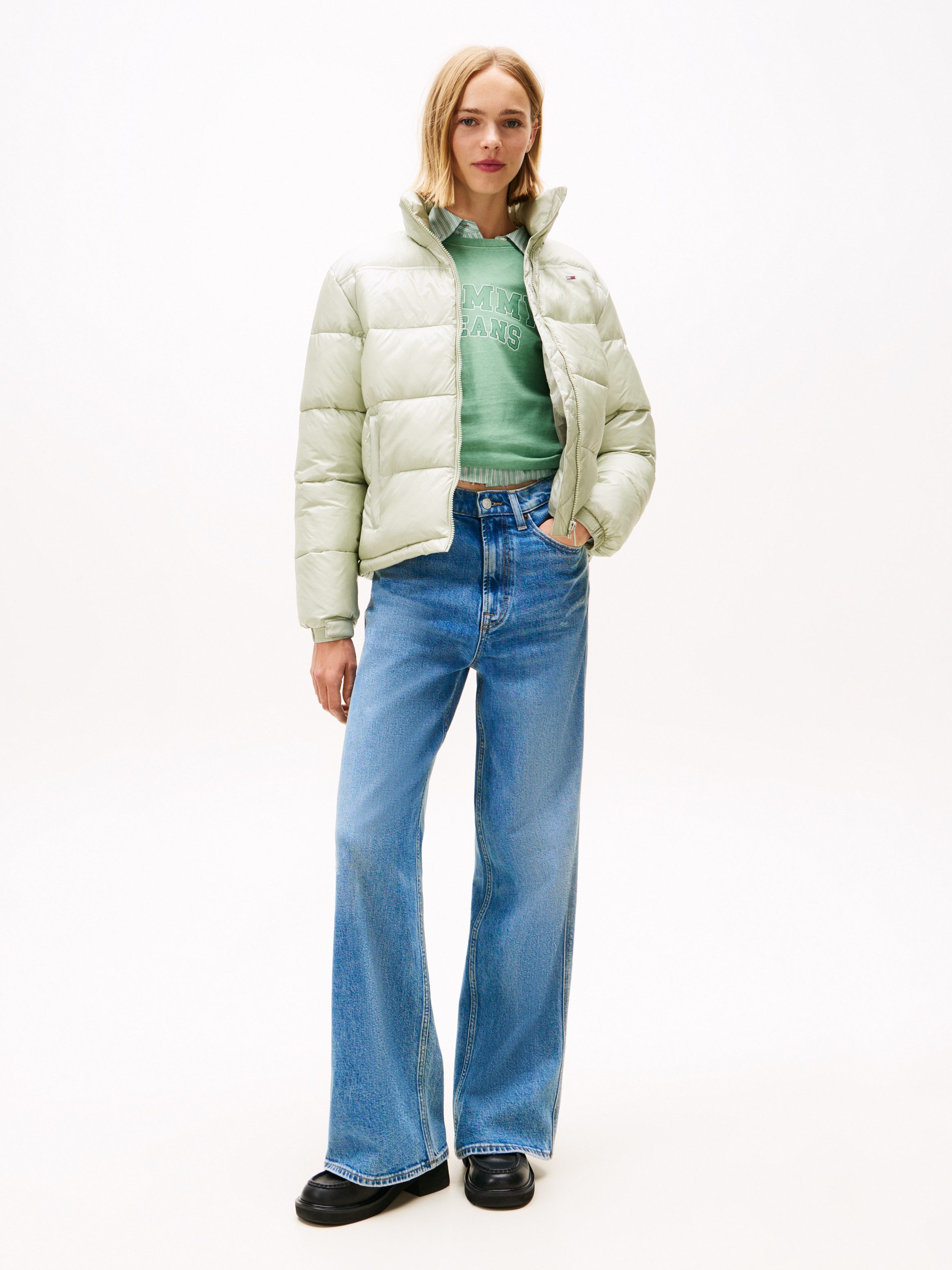 Tommy Jeans Steppjacke TJW PCKBL HOOD ESS PUFFER EXT