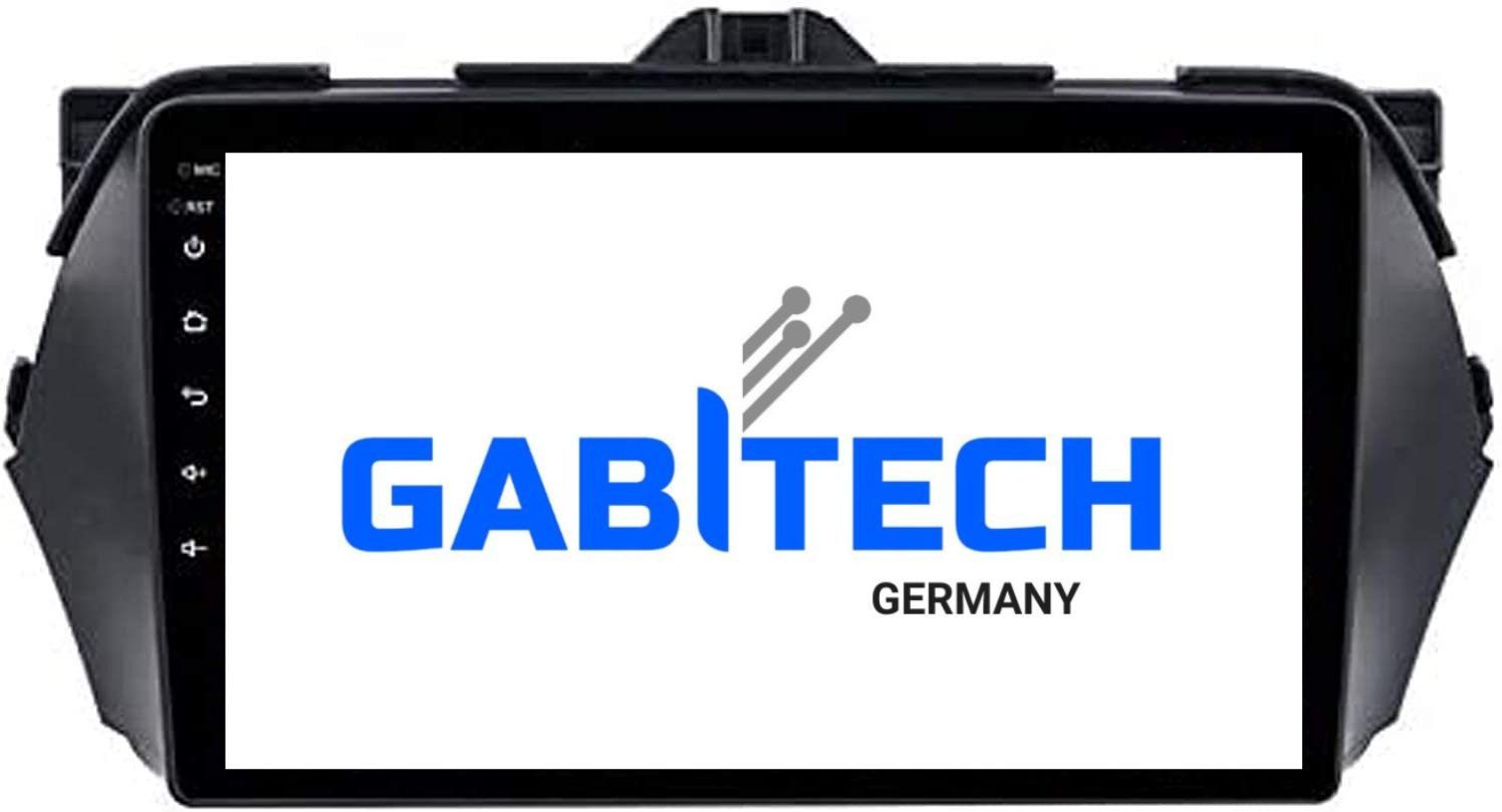 GABITECH 10 Zoll Autoradio Navi für Suzuki Ciaz Alivio 2014-2018 Autoradio (Drahtloses Carplay & Android Auto,3D Navi,2GB RAM; 32GB ROM,WiFi,DAB)