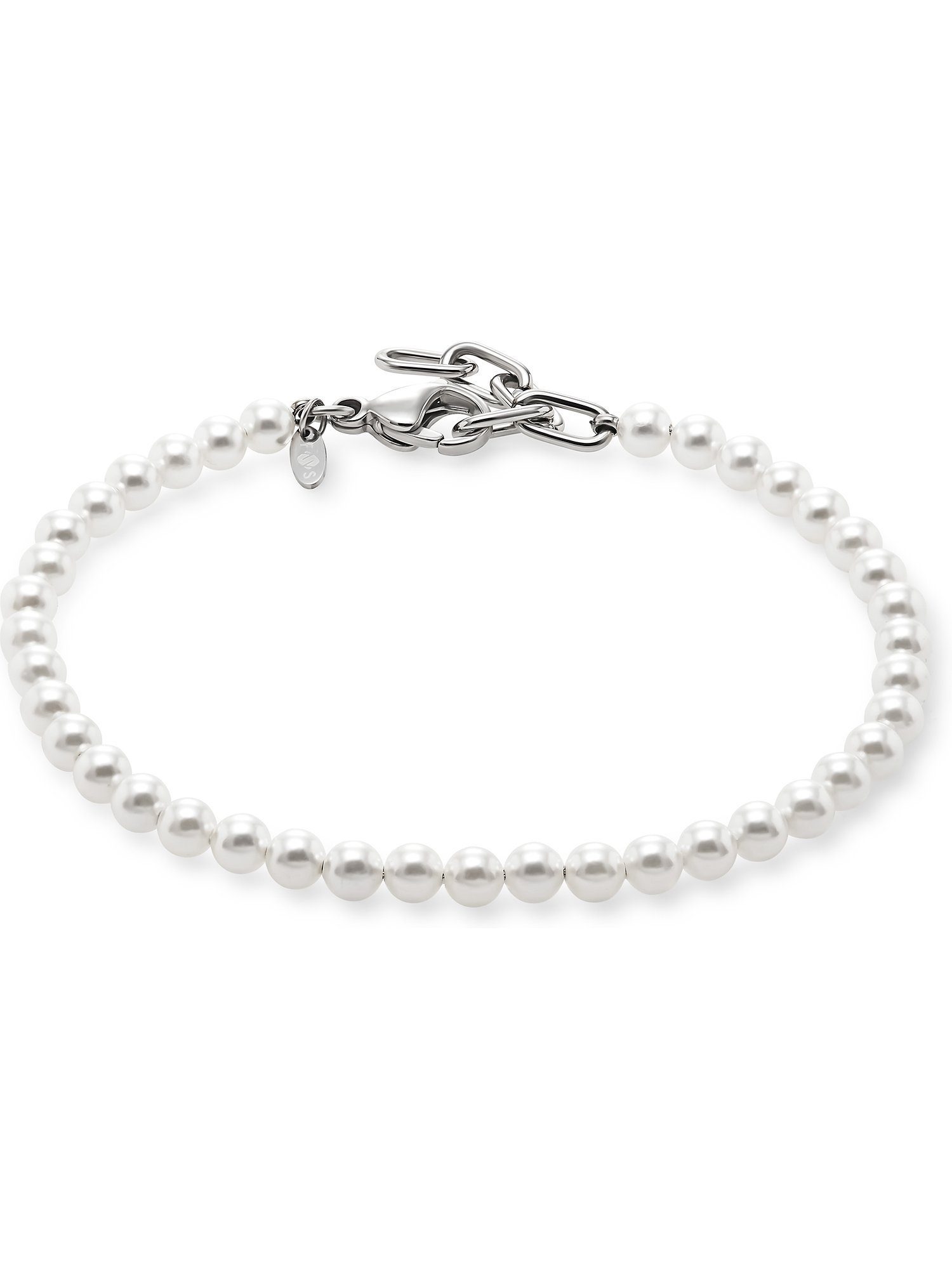 FAVS Armband FAVS Herren-Armband Edelstahl, Perle günstig online kaufen