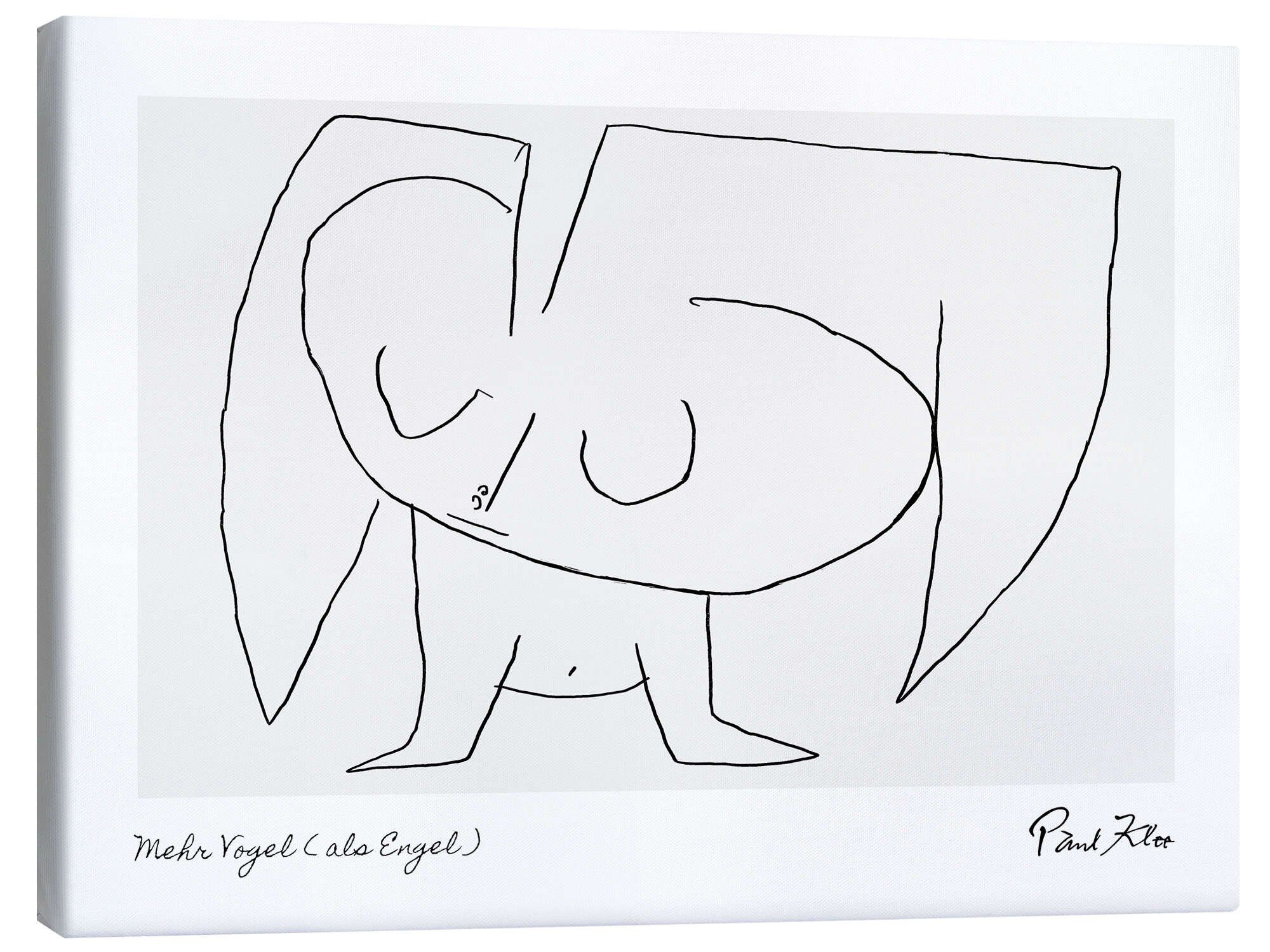 Leinwandbild Paul Klee