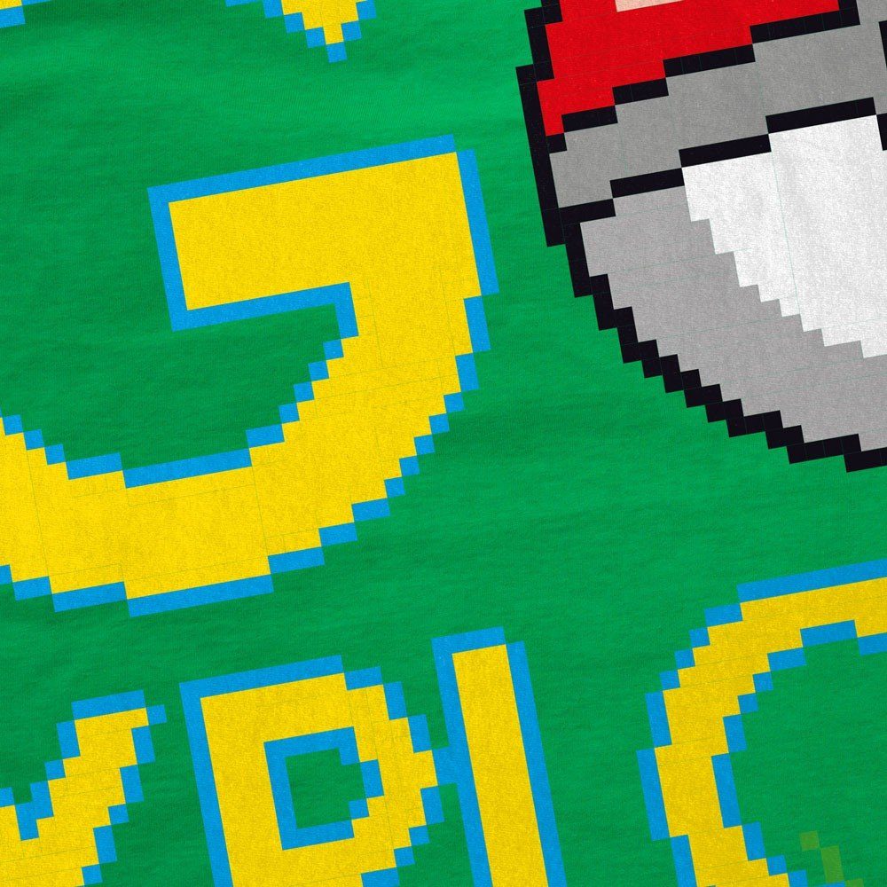 style3 Herren pokeball pokespot pikachu team poke Explore T-Shirt boy game Go Print-Shirt app arena grün