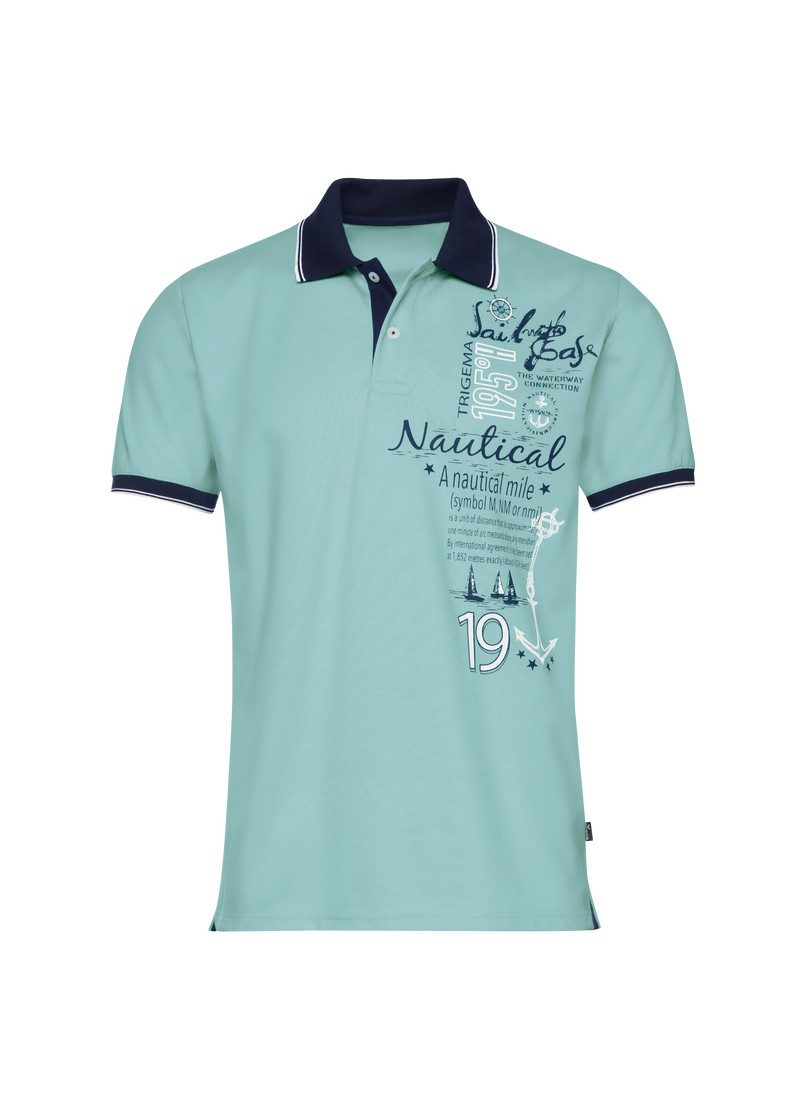 Trigema Poloshirt TRIGEMA Poloshirt mit maritimem günstig online kaufen