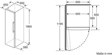 BOSCH Kühlschrank 4 KSV36VLEP, 186 cm hoch, 60 cm breit