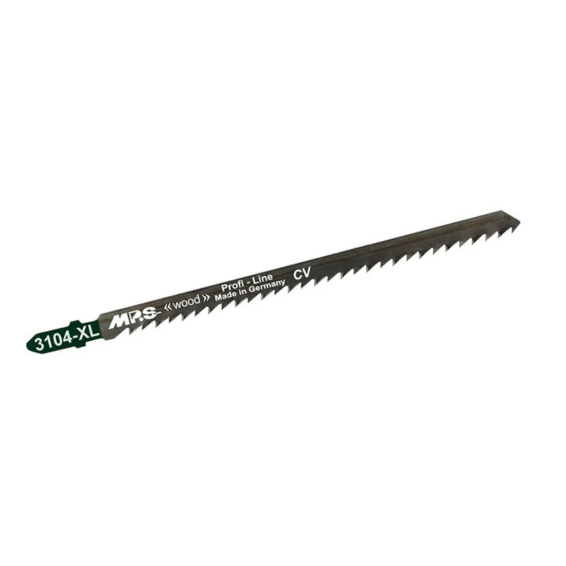 MPS Stichsägeblatt CV-Stichsägeblatt kreuzgeschliffen und geschränkt, GL 150/VL 130 mm, (Packung, 5-St), ZT 4,0mm/ 6TPI, 5er Pack
