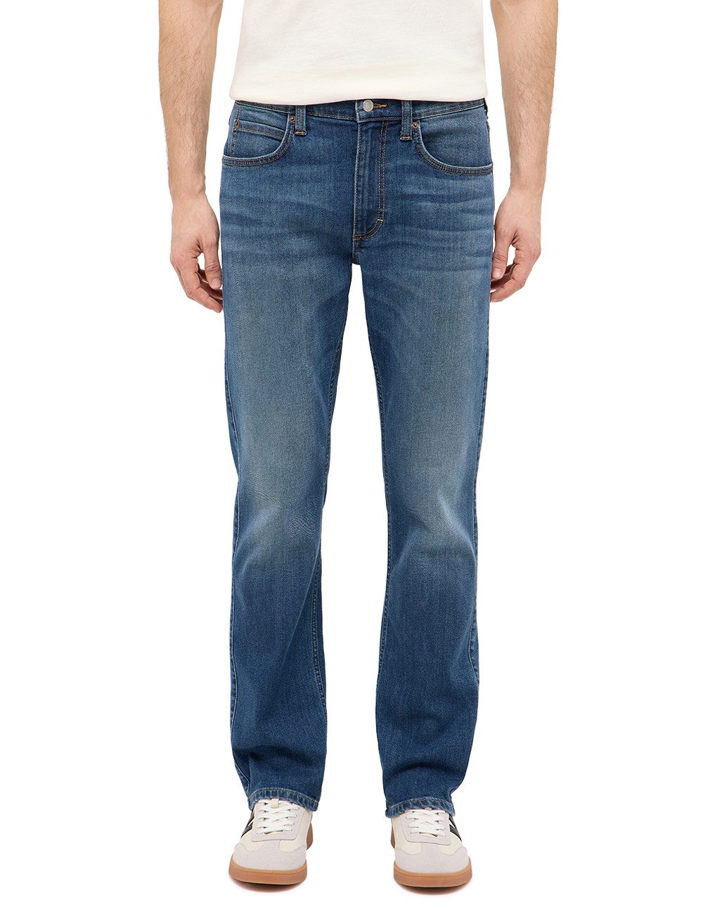 MUSTANG Thermojeans Tramper Straight Thermo von innen angeraut, Straight Fit