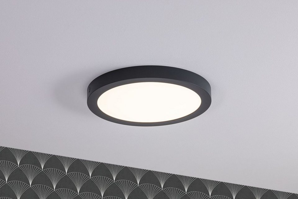 Paulmann LED Panel Abia, LED fest integriert, Warmweiß, LED-Modul,  Gleichmäßiges Raumlicht auf Basis modernster LED-Technik