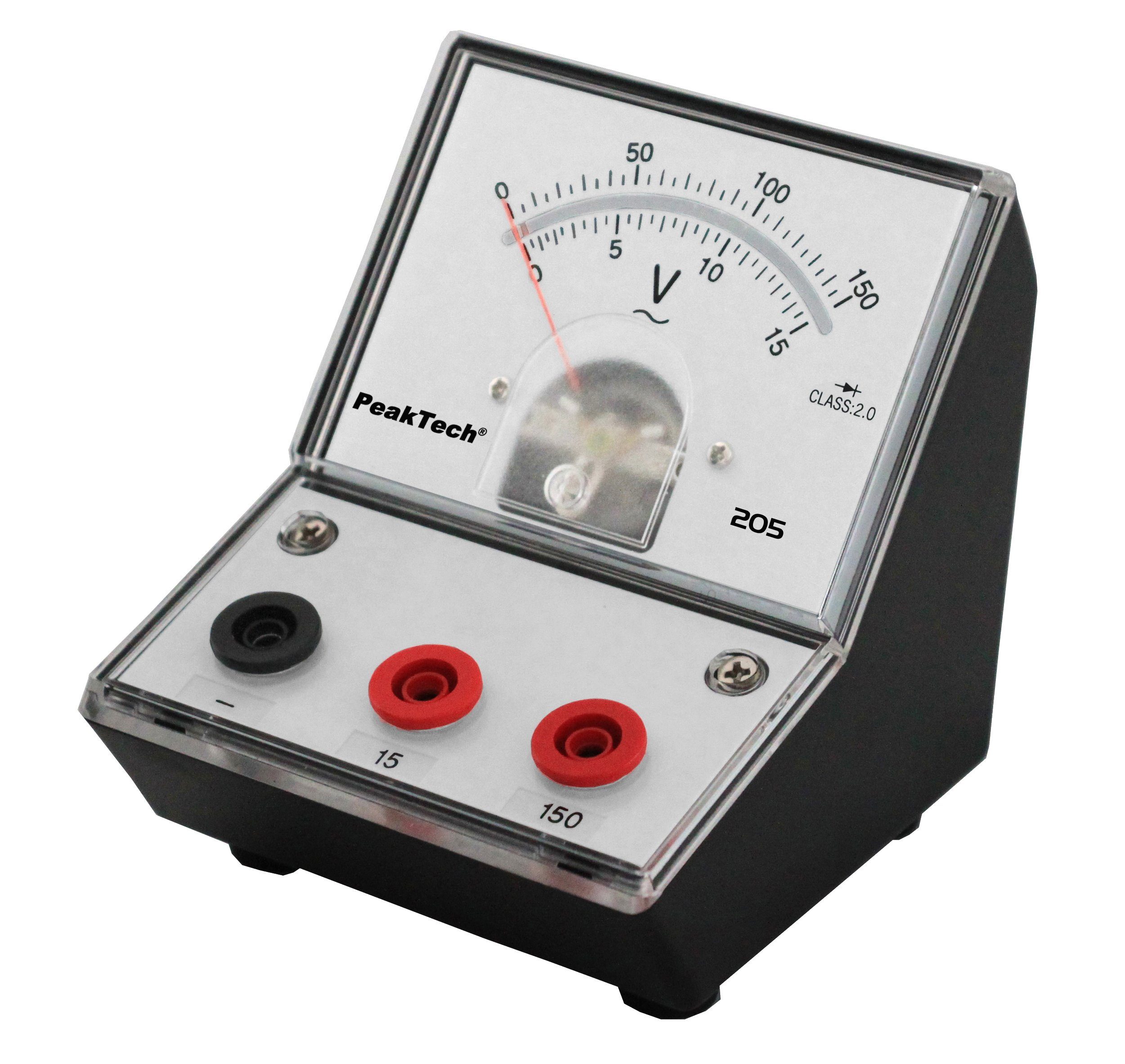 PeakTech Spannungsprüfer PeakTech P 205-11» Analog-Voltmeter 0 - 15 V - 150 V AC (ED-205 15-15), (1 St)