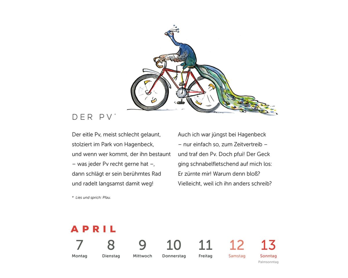 Thumbnail - Lappan Verlag Wandkalender Wandkalender 2025 »Heinz Erhardt«.