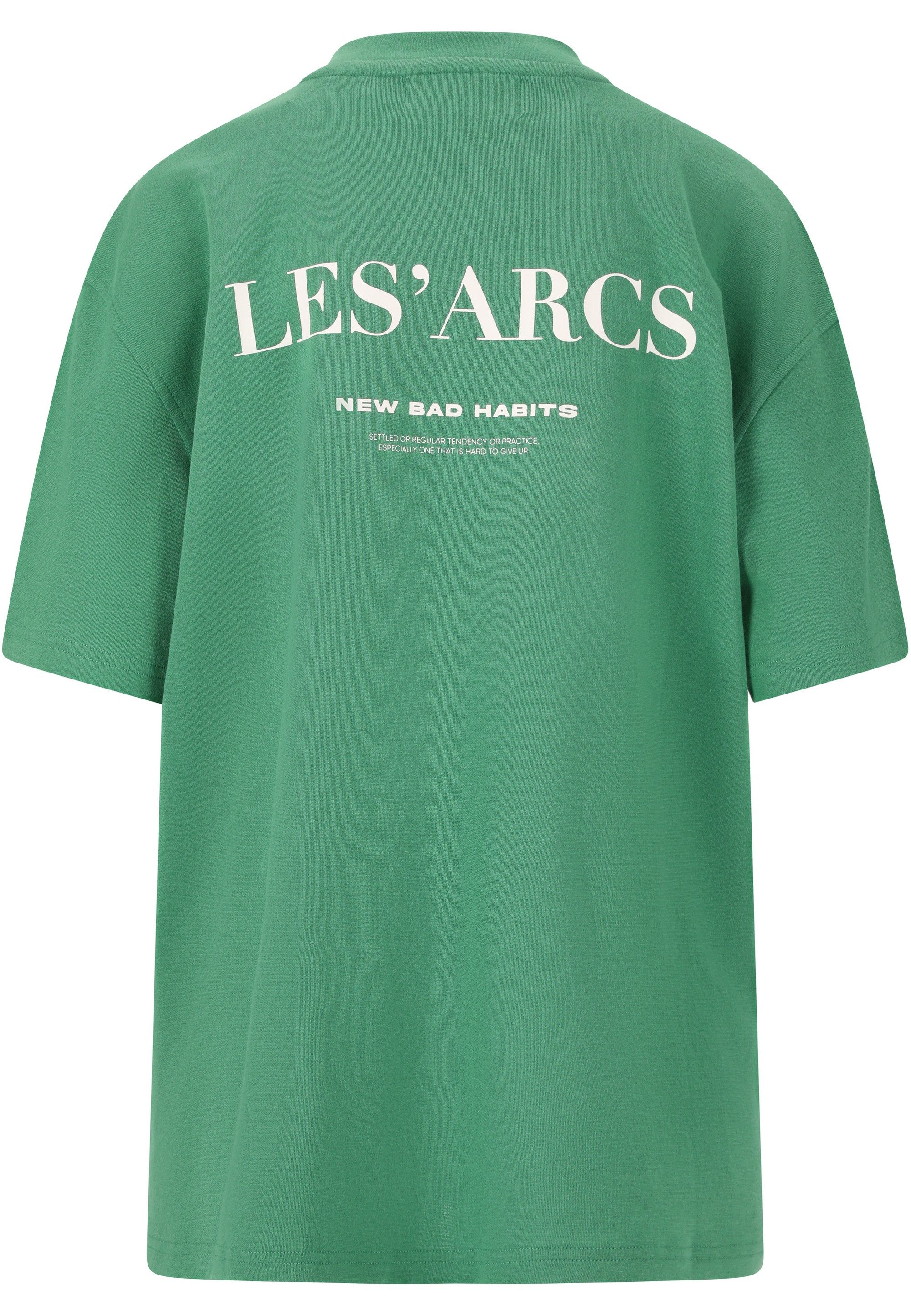 Les'Arcs Funktionsshirt Tynan mit lässigen Print-Details