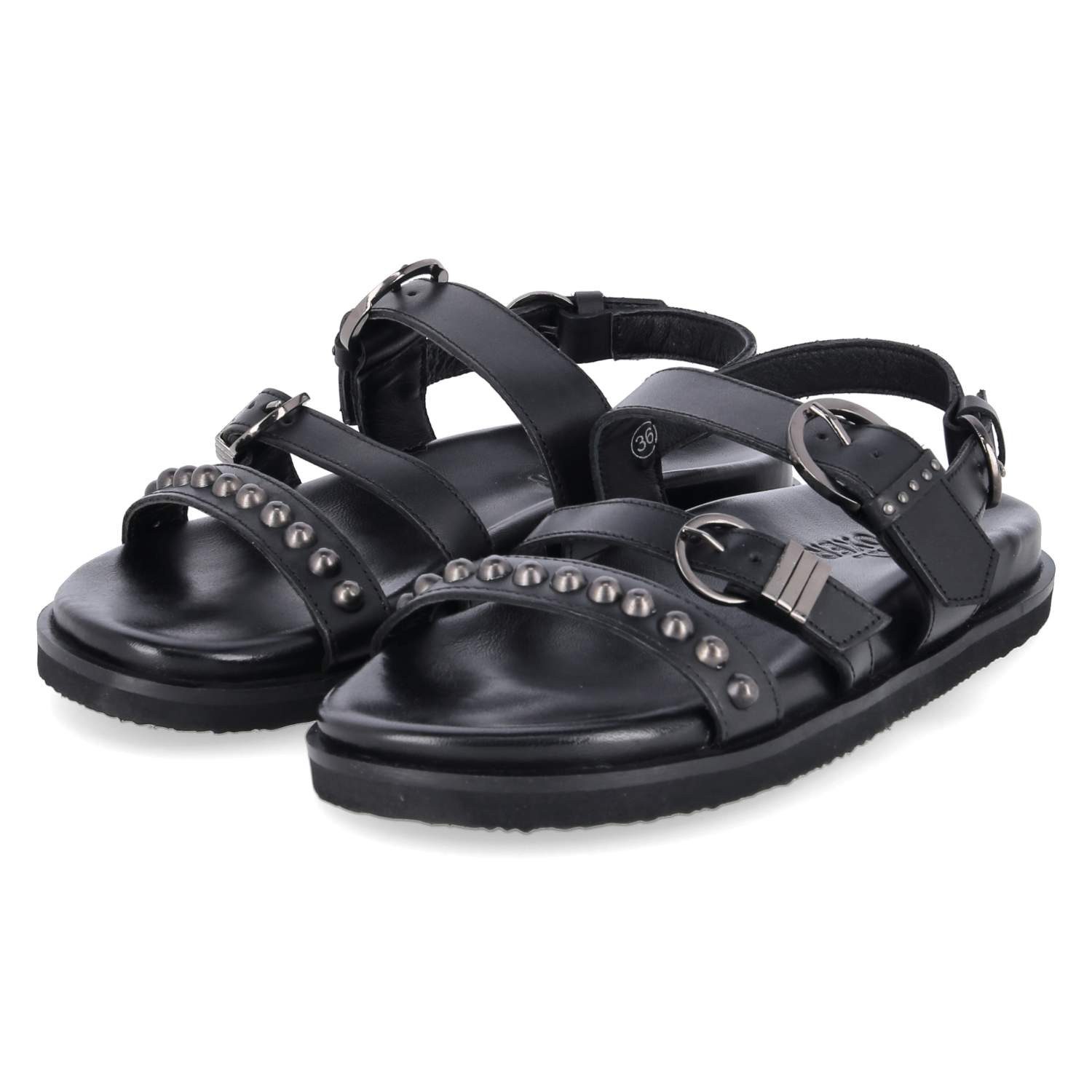 Bullboxer Bullboxer 6RF0110801 2100 Damen Leder black Sandalette