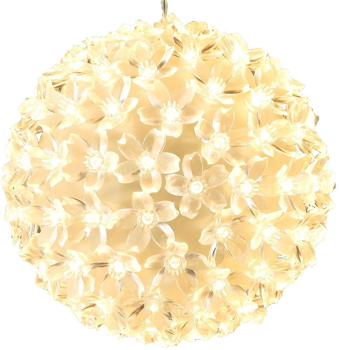 Dekolicht Lichterkugel mit 100 Bambelaa! Bambelaa! LED LED 15cm Durchm.: