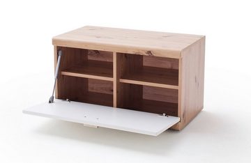 MCA furniture Garderoben-Set Garderoben-Set Torino, weiß matt / Balkeneiche, 5-teilig, (5-St)
