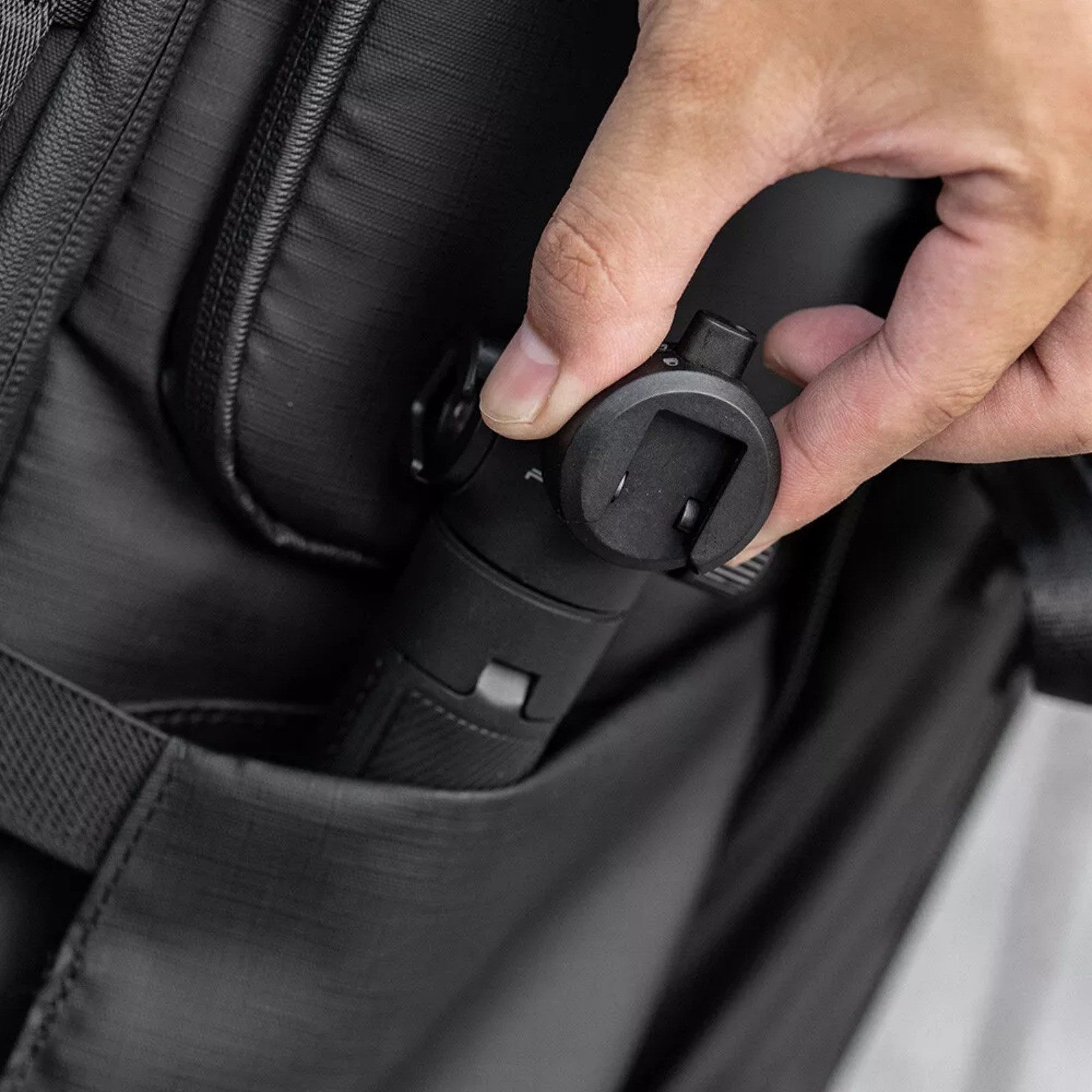 PGYTECH Selfie-Stick 47cm Selfie Stick für GoPro 12 Insta360 Go3 X3 Teleskop stativ