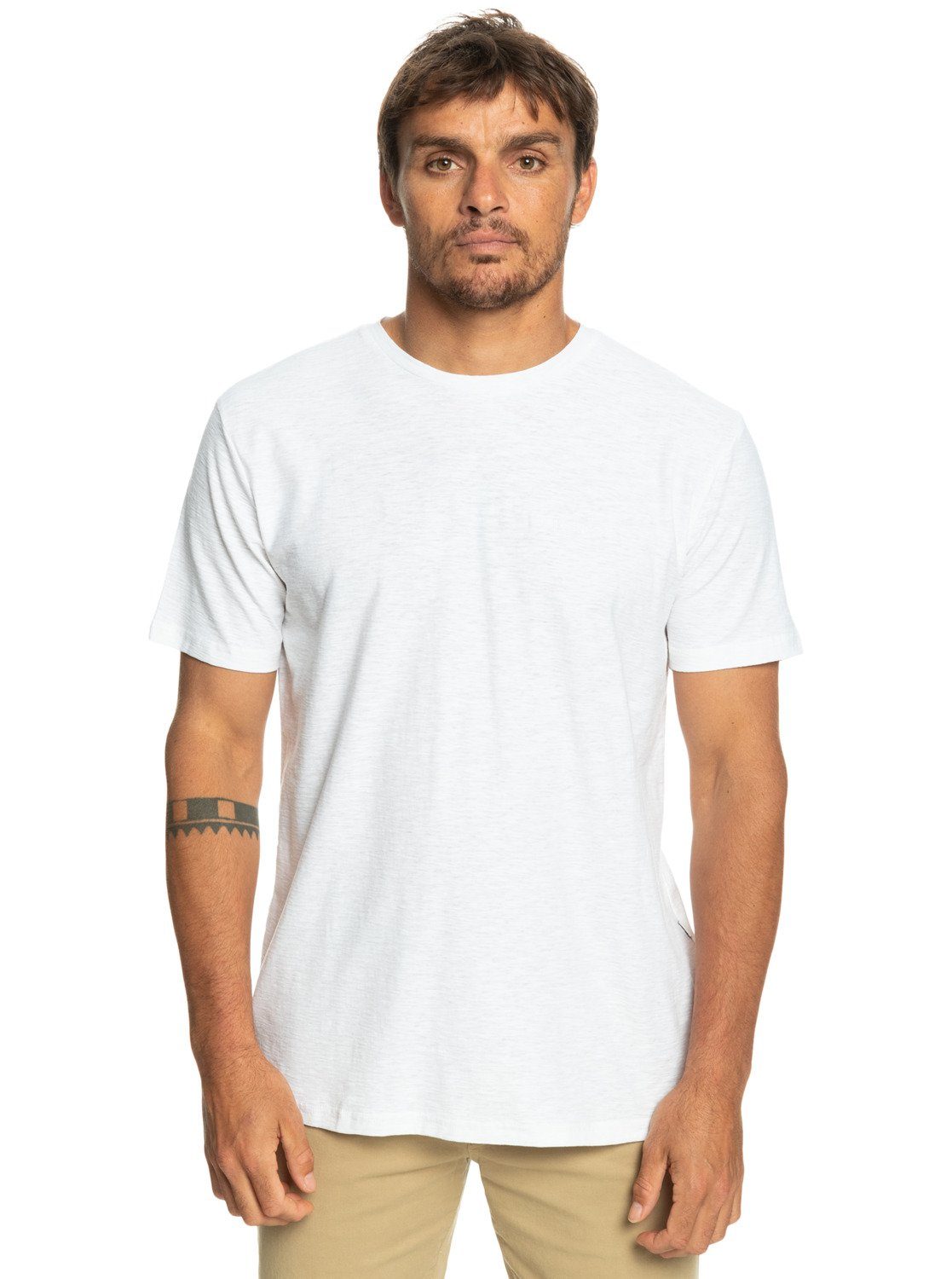 Quiksilver T-Shirt Slub Roundneck White