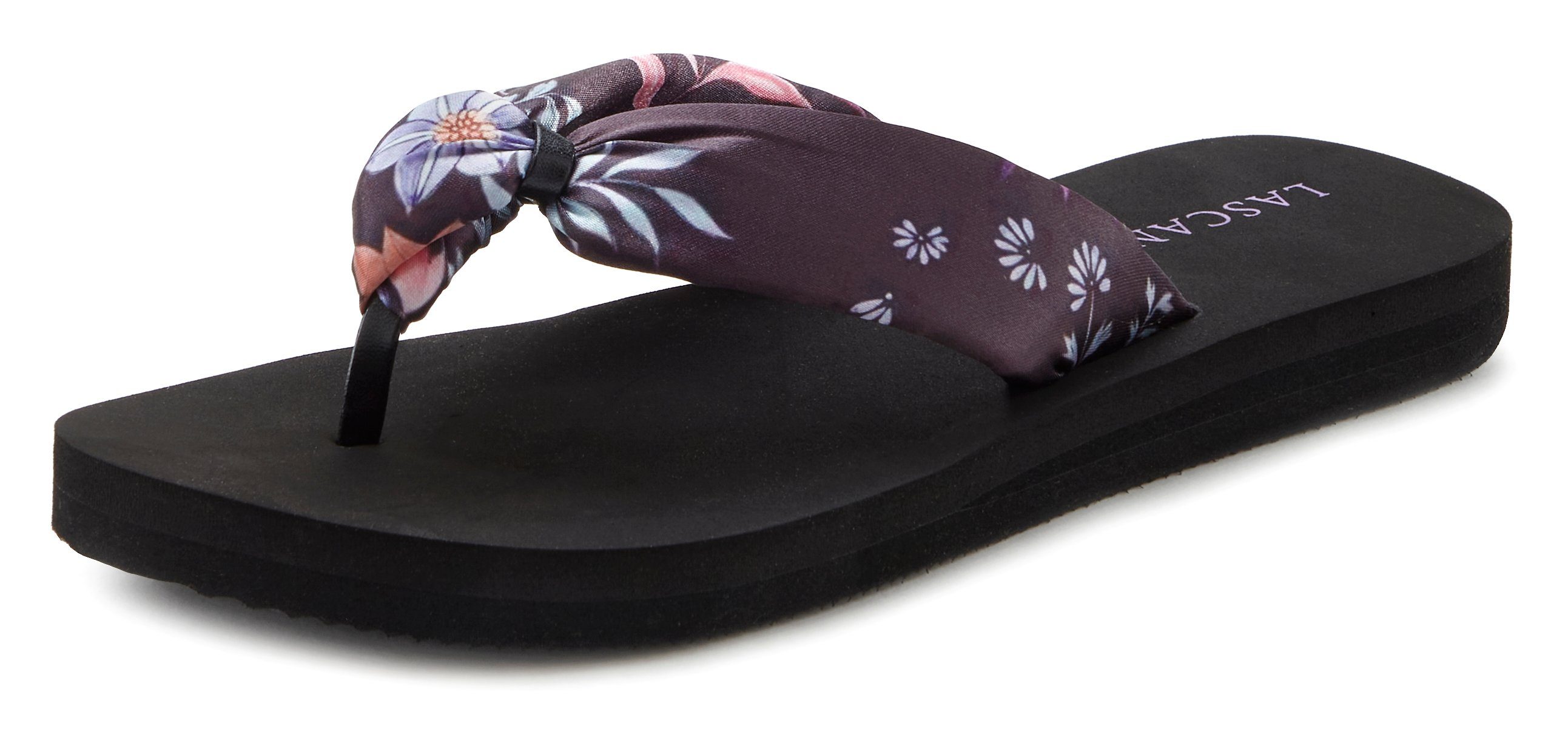 LASCANA Sandale, Pantolette, Badezehentrenner Zehentrenner, Badeschuh ultra günstig online kaufen