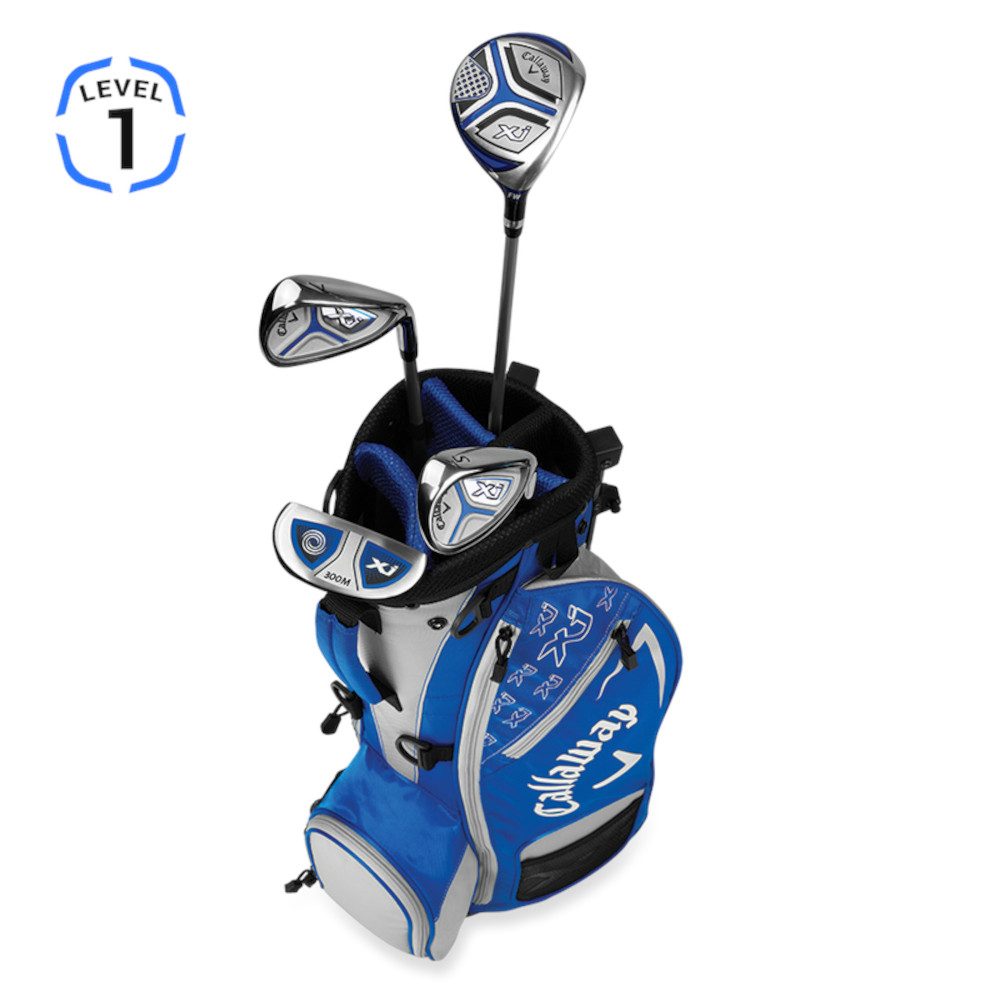 Callaway Eisenschläger Callaway Juniorset XJ-1 4-teilig Rechtshand Blau/Weiß