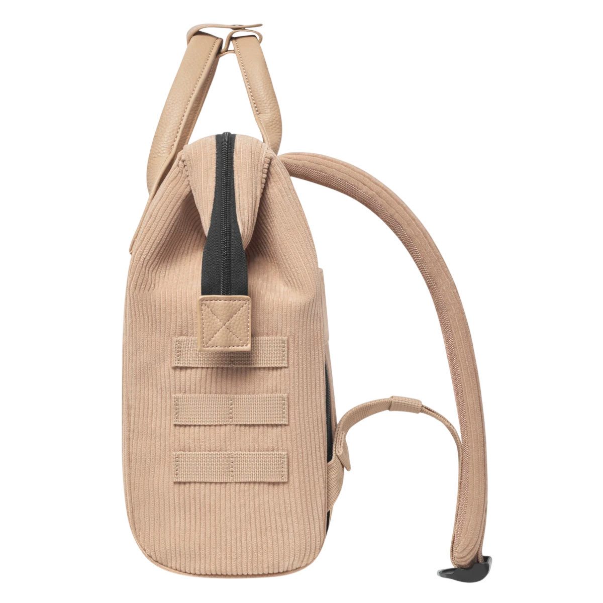 CABAIA Rucksack Luxor (Set, 3-tlg., inkl. 2 auswechselbaren Vordertaschen), Tagesrucksack mit austauschbaren Vordertaschen