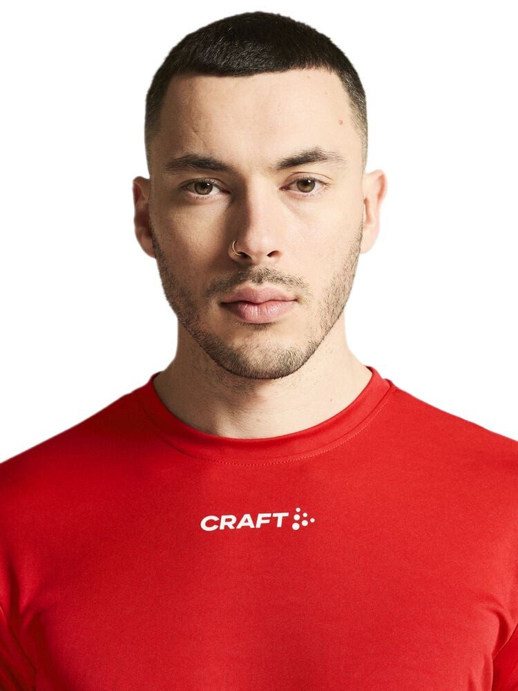 Craft T-Shirt Squad Go Function Tee (leicht, schnell trocknend) rot Herren