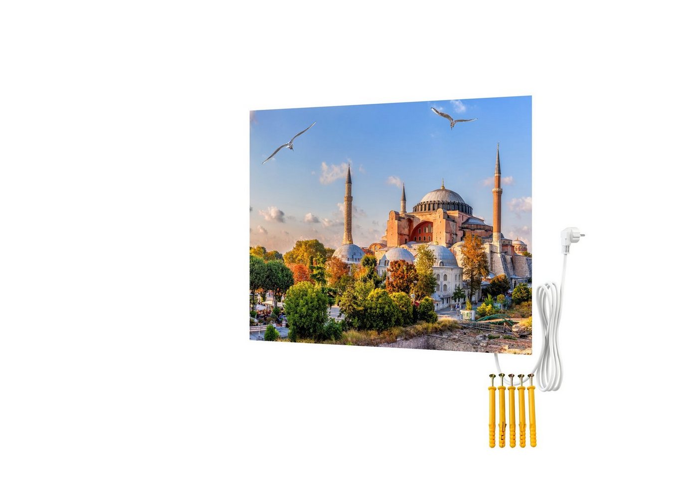Bringer Infrarotheizung Bildheizung, Rahmenlose Bild Infrarotheizung, Motiv: Istanbul, Türkei