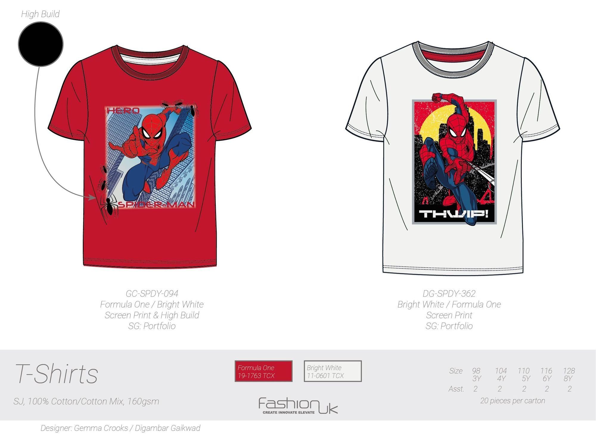 Spiderman T-Shirt SPIDERMAN T-SHIRT Jungen Shirt Spider Man